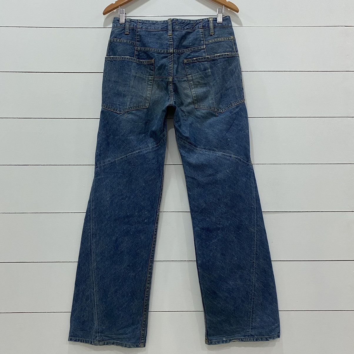 CABANE de ZUCCa Cabane de Zucca Issey Miyake Denim Jeans Size US 30 / EU 46 - 8 Thumbnail