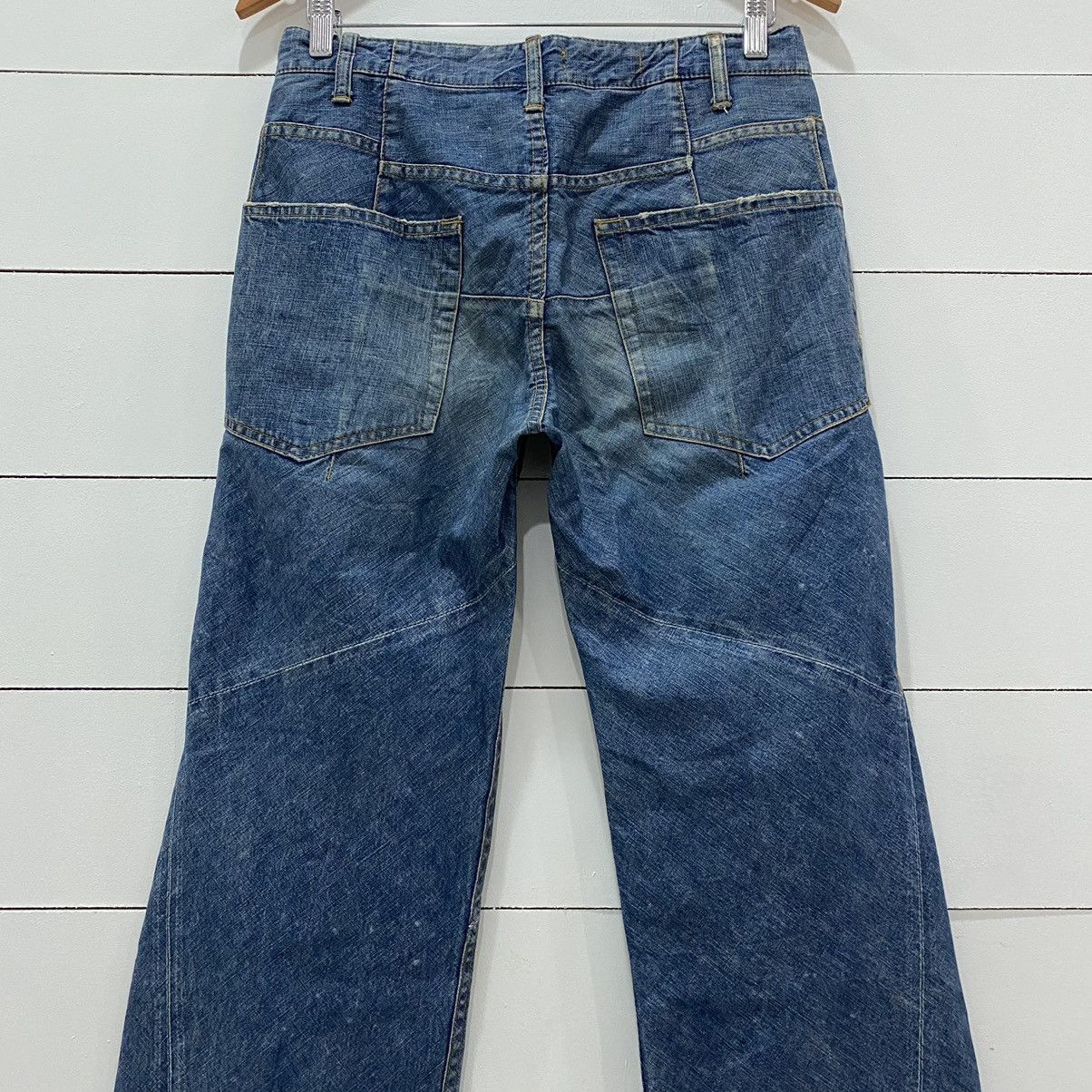 CABANE de ZUCCa Cabane de Zucca Issey Miyake Denim Jeans Size US 30 / EU 46 - 9 Thumbnail