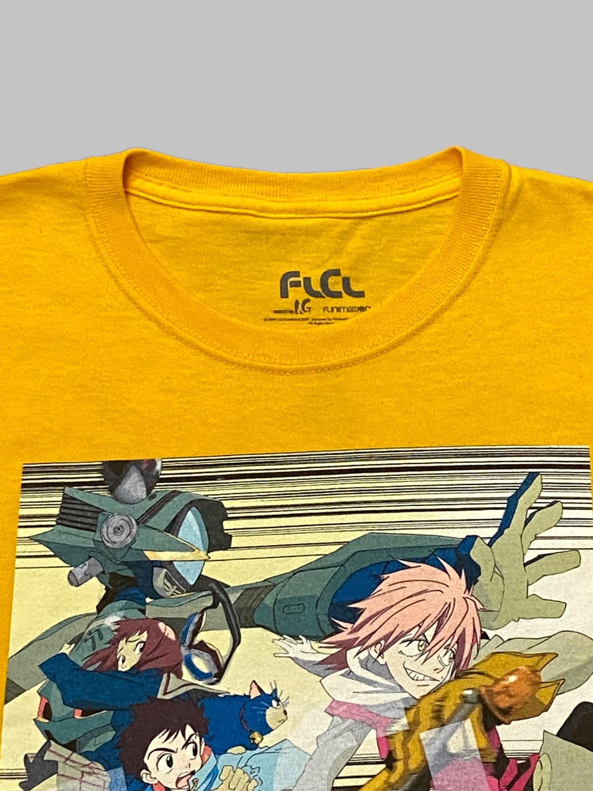 Vintage FLCL Famous Anime Manga Tshirt