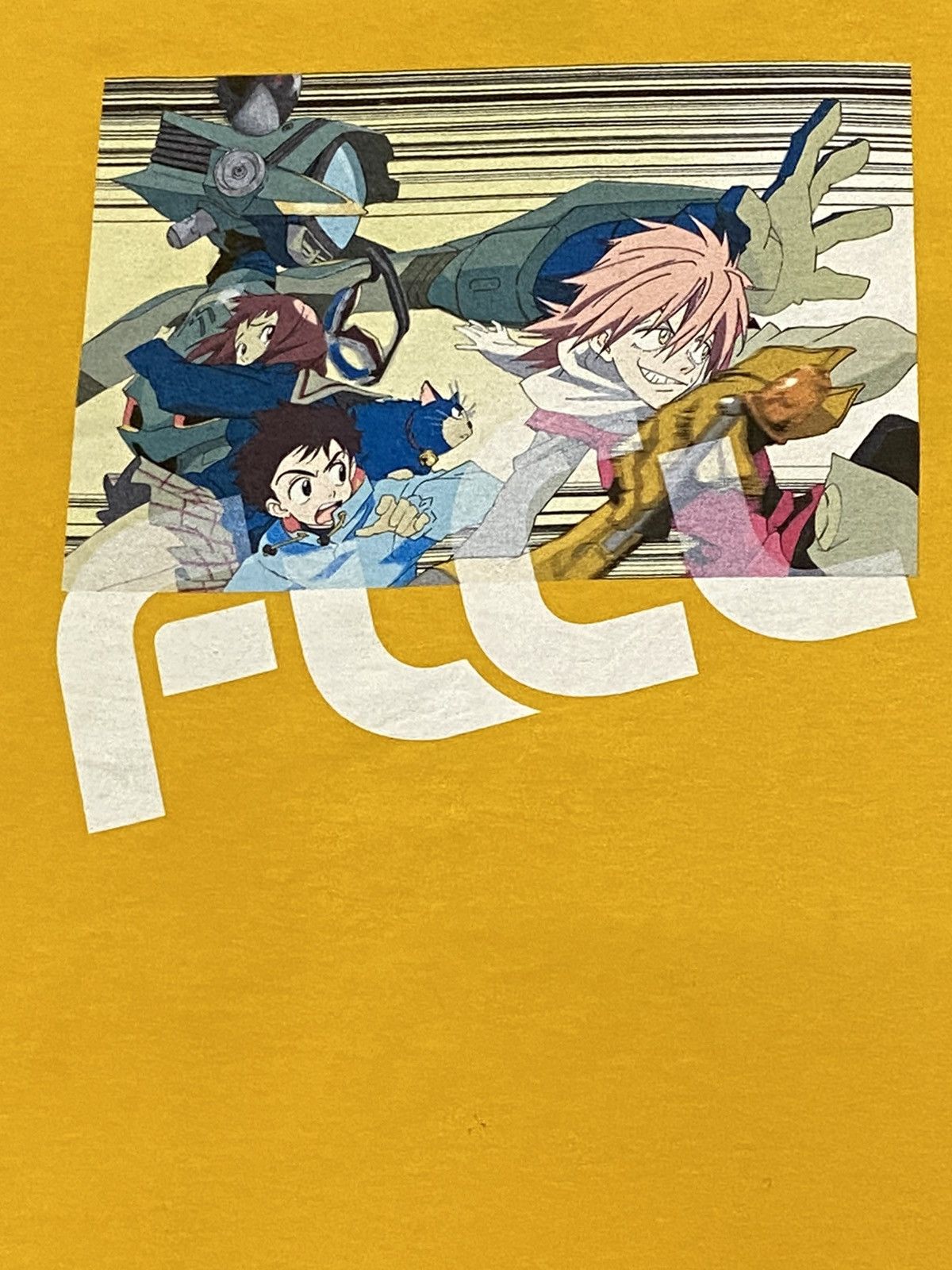 Vintage FLCL Famous Anime Manga Tshirt