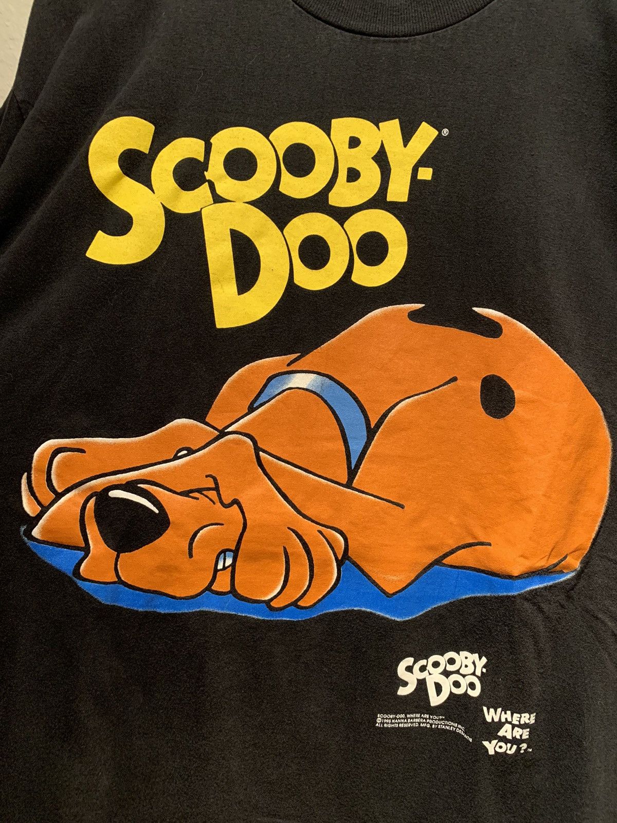 Vintage RARE Vintage 1995 Stanley Desantis Scooby Doo USA-Made Shirt Size US XL / EU 56 / 4 - 2 Thumbnail