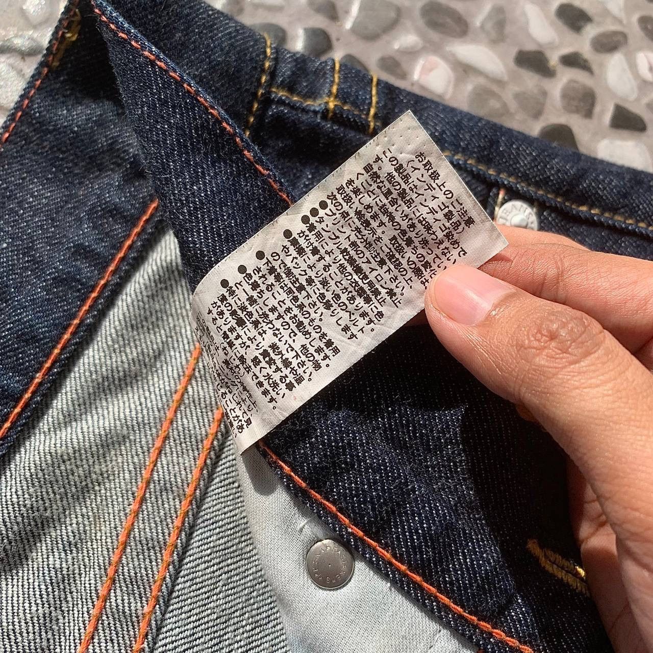 Japanese Brand × Vintage Vintage Co&Lu Big Logo Selvedge Denim Jeans Size US 31 - 11 Thumbnail