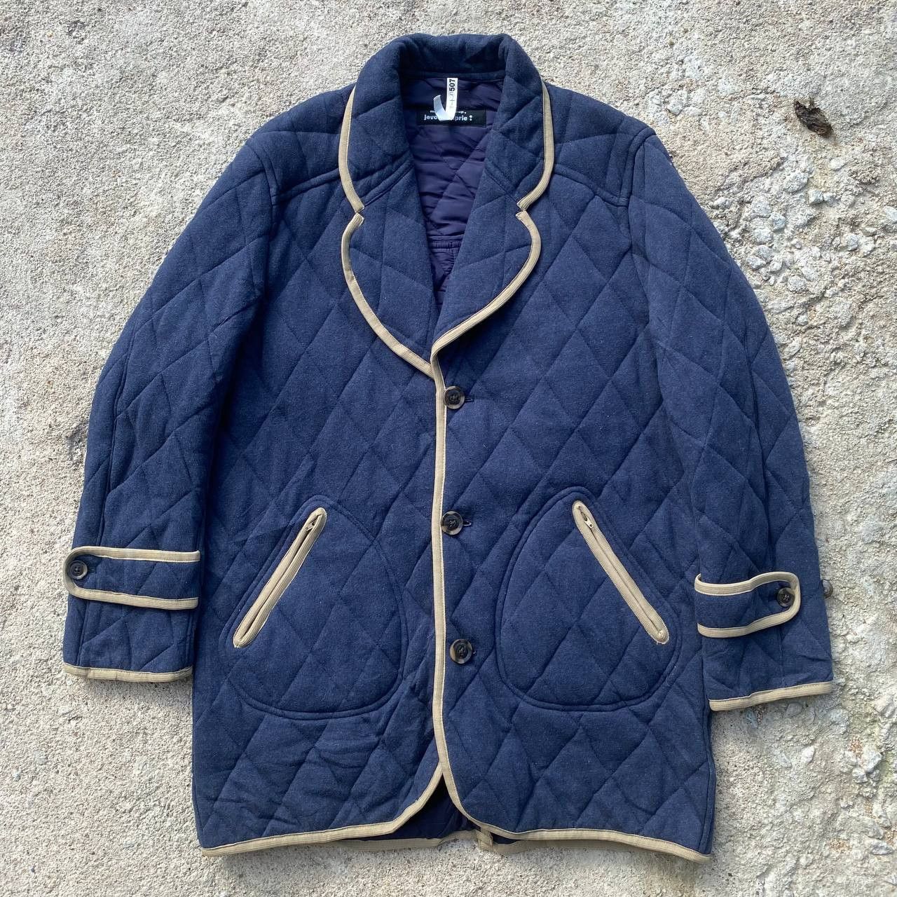 Issey Miyake Issey Miyake Mercibeaucoup quilted single breasted jacket Size US M / EU 48-50 / 2 - 1 Thumbnail