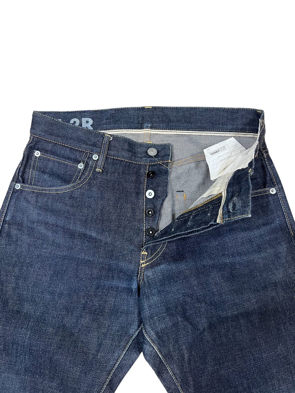 Visvim GRAIL🔥Visvim Social Sculpture 01-2R Selvaged Denim Size US 30 / EU 46 - 6 Thumbnail