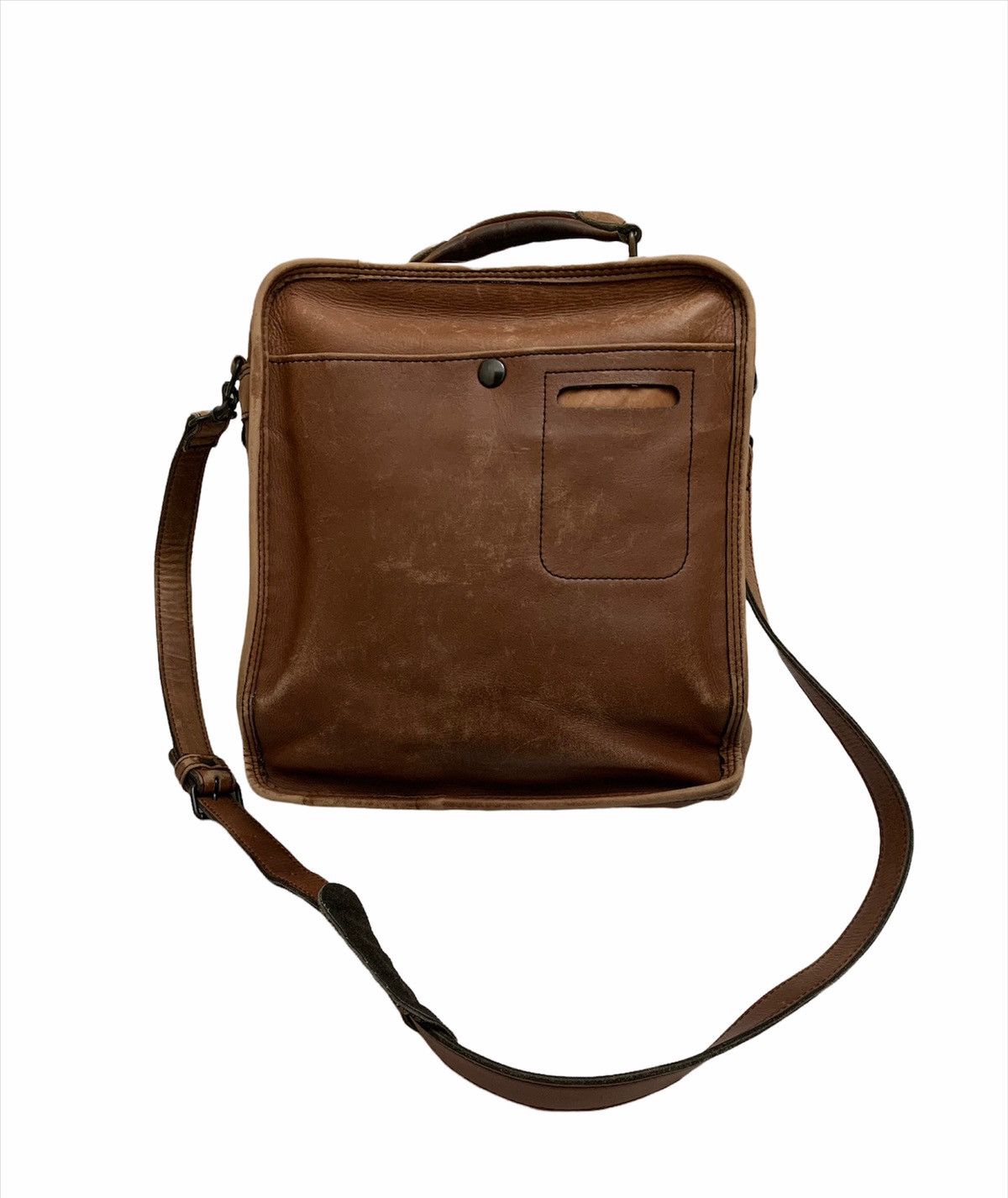 Genuine Leather × Kingsman × Porter Porter Tanker 2way Leather Bag /Briefcase Bag Size ONE SIZE - 4 Thumbnail