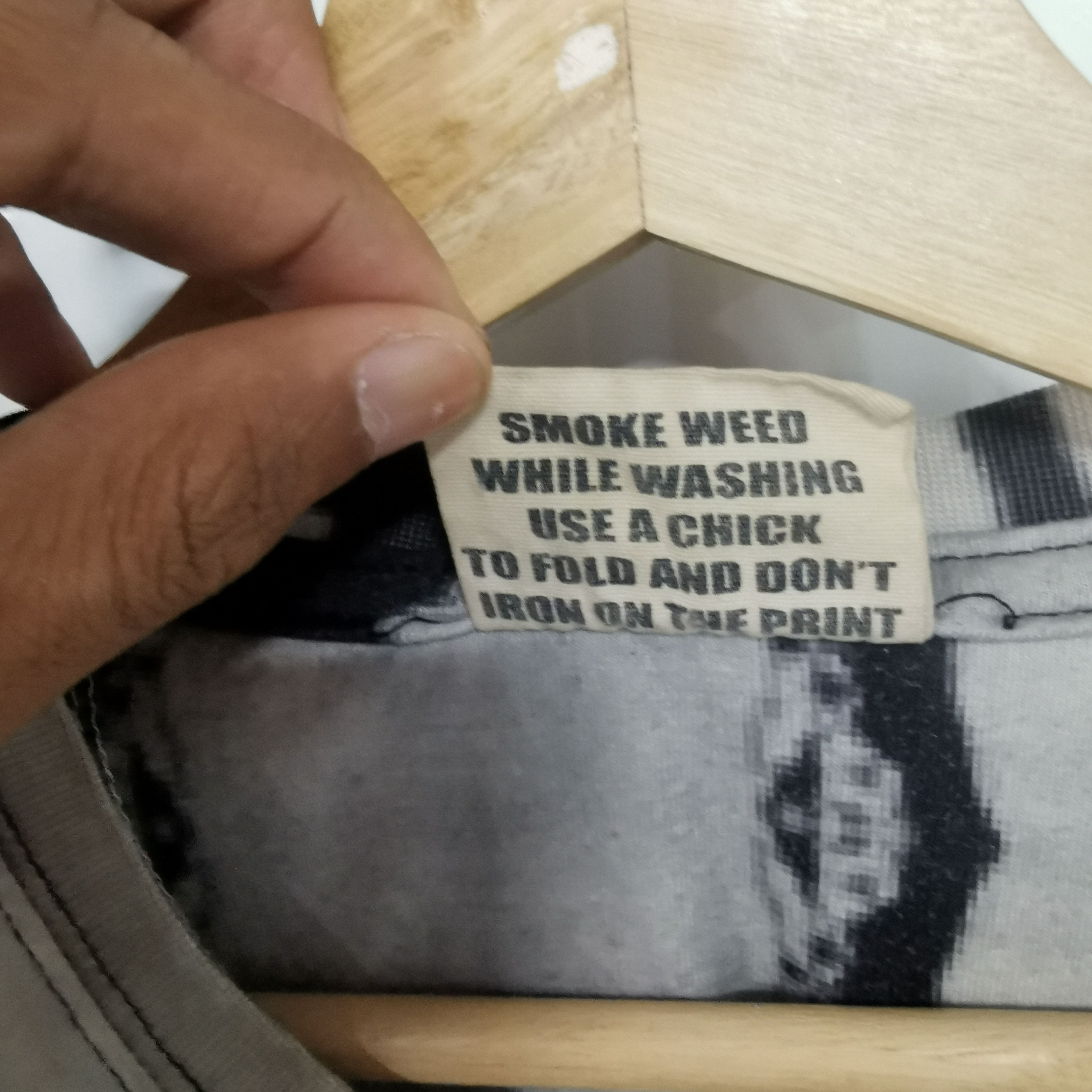 Vintage Rare SCARFACE SEX MONEY WEED FULL PRINT TEE Size US M / EU 48-50 / 2 - 3 Thumbnail