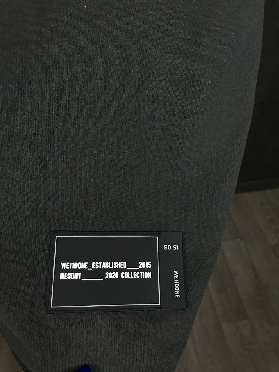WE11DONE We11done streetwear overprinted tee Size US S / EU 44-46 / 1 - 6 Thumbnail