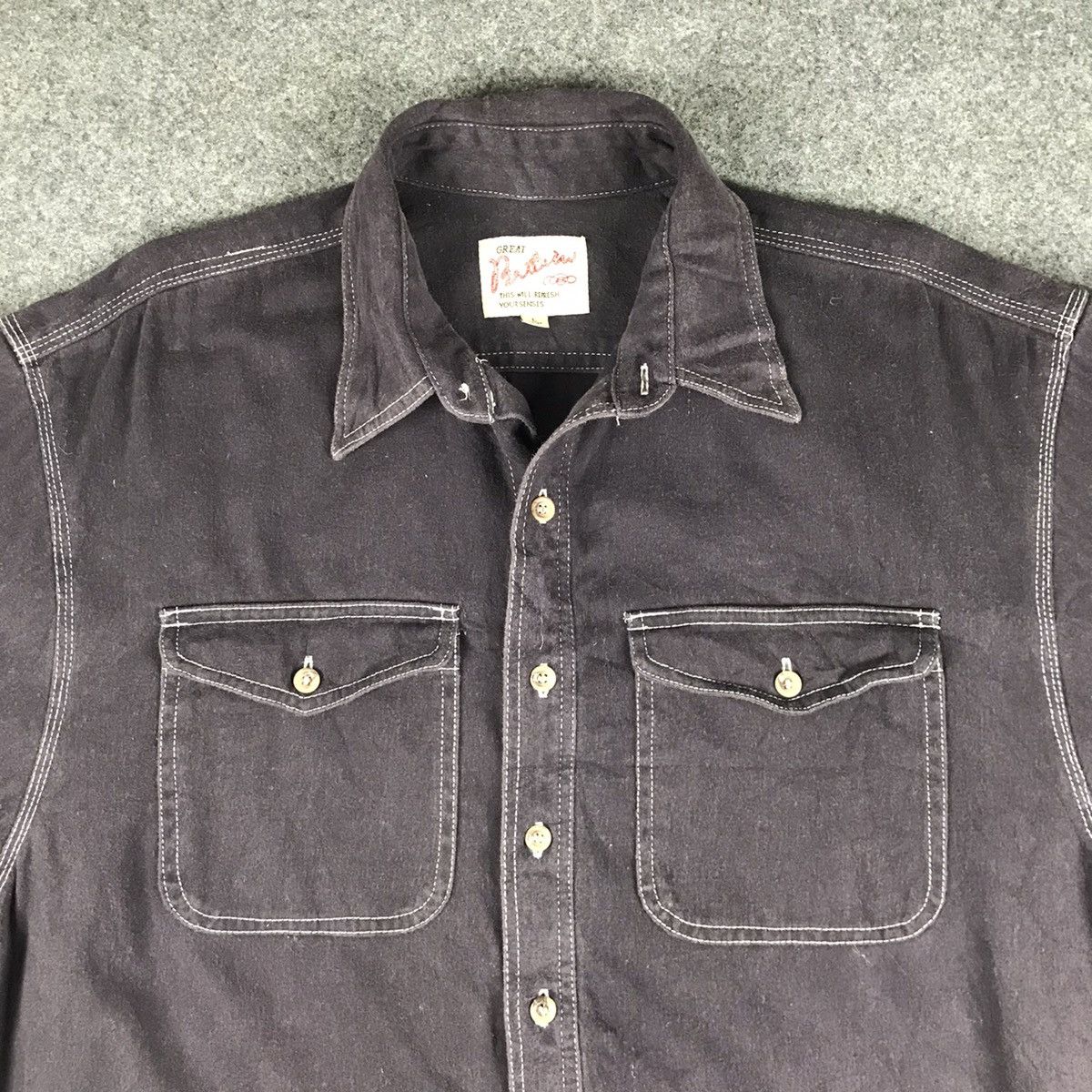 Flannel × Vintage 🔥Vintage Great Britain wool flannel🔥 Size US L / EU 52-54 / 3 - 3 Thumbnail