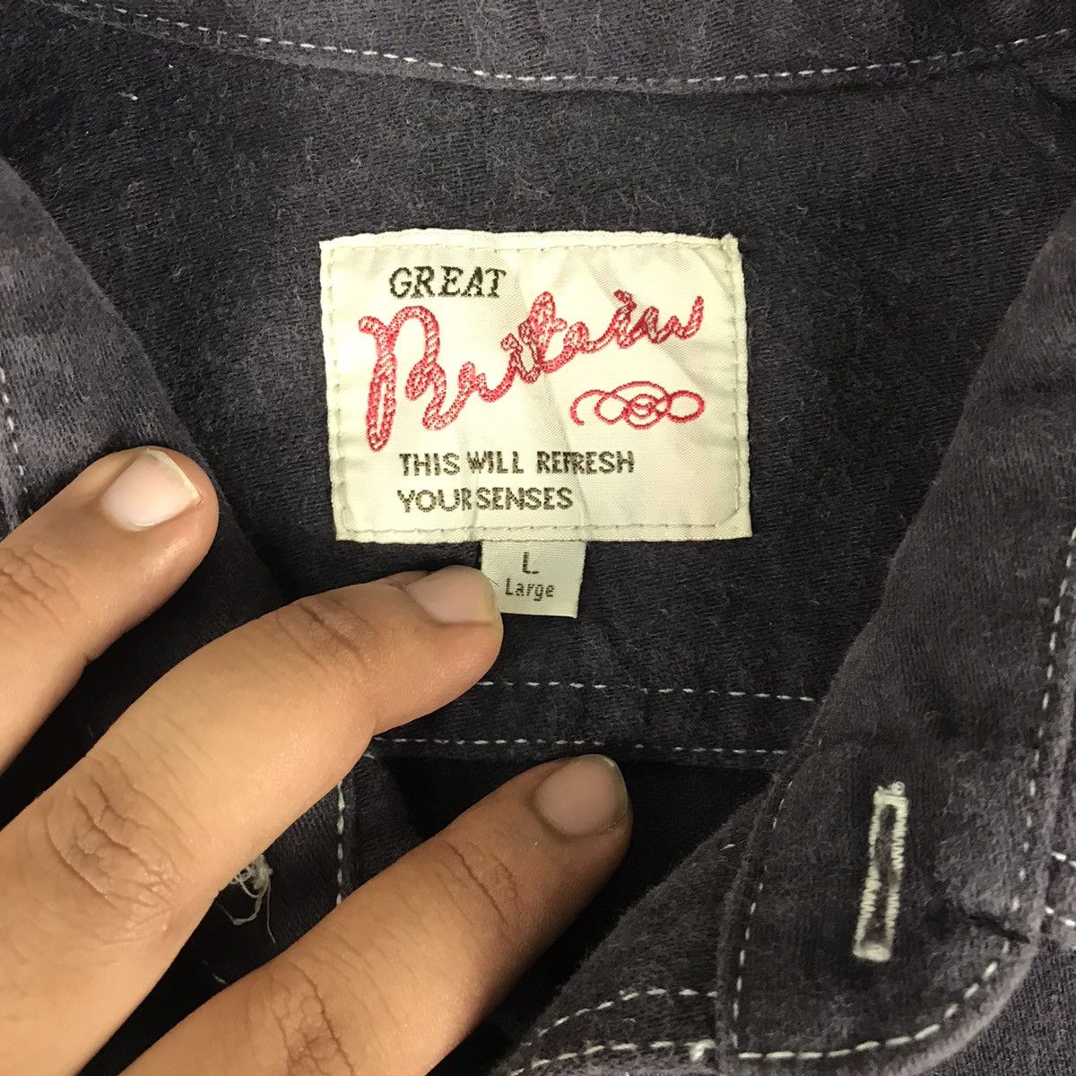 Flannel × Vintage 🔥Vintage Great Britain wool flannel🔥 Size US L / EU 52-54 / 3 - 4 Thumbnail