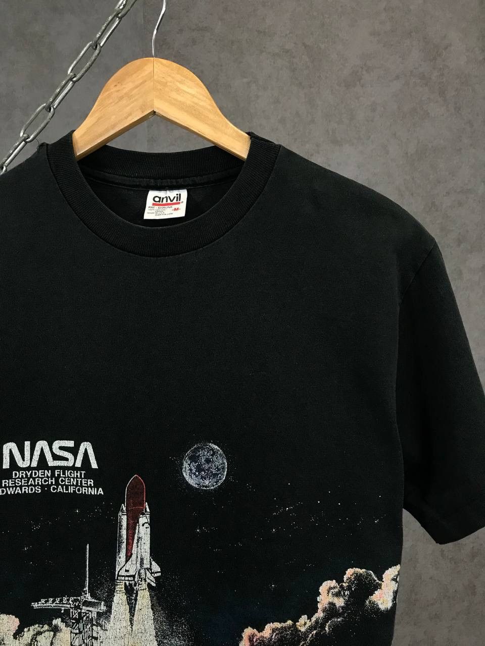 NASA × Vintage NASA 1990 made in USA vintage overprinted tee Size US S / EU 44-46 / 1 - 2 Thumbnail