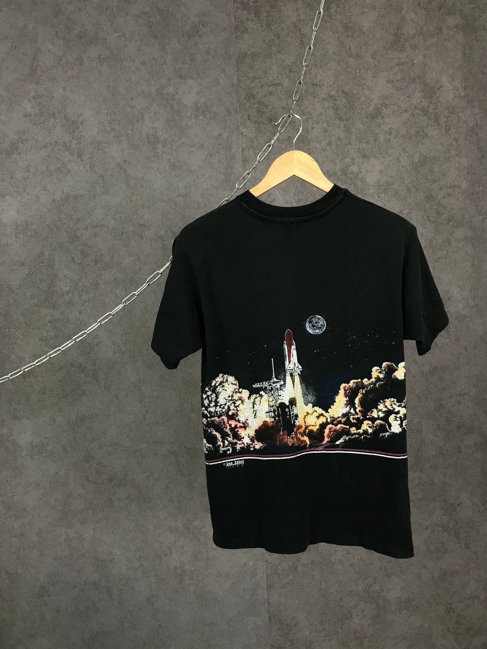 NASA × Vintage NASA 1990 made in USA vintage overprinted tee Size US S / EU 44-46 / 1 - 6 Thumbnail