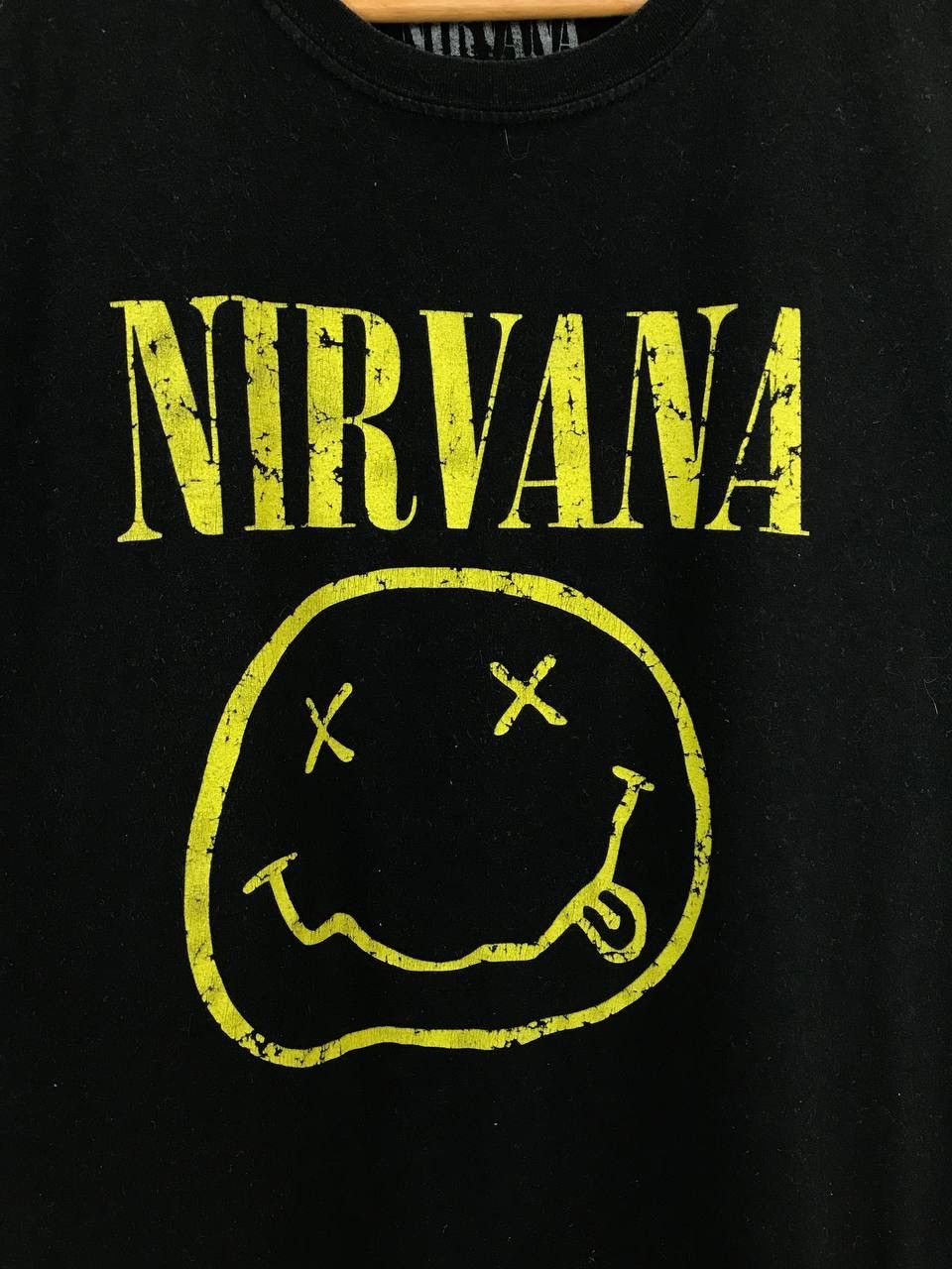 Band Tees Nirvana smile rock band tee Size US L / EU 52-54 / 3 - 3 Thumbnail
