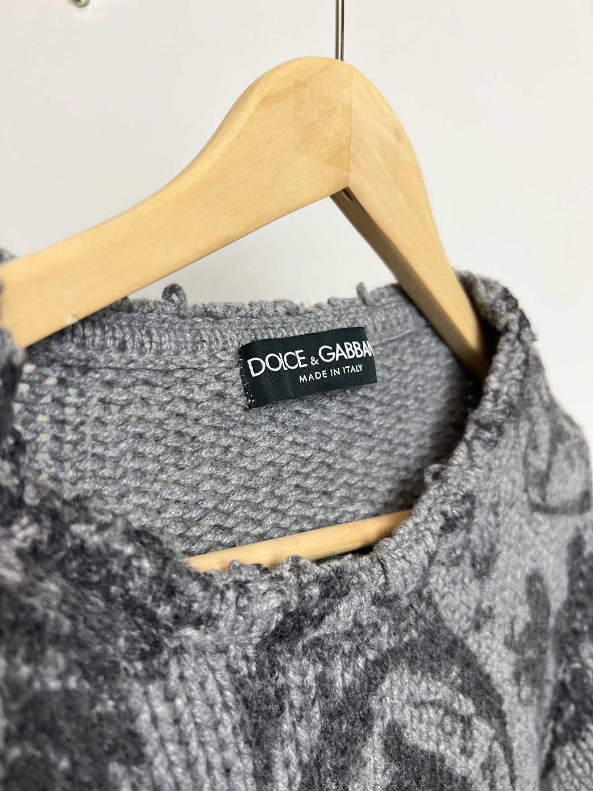Dolce & Gabbana Dolce&Gabbana Archive AvantGarde Flower Knit Sweatshirt 44IT Size M / US 6-8 / IT 42-44 - 7 Thumbnail