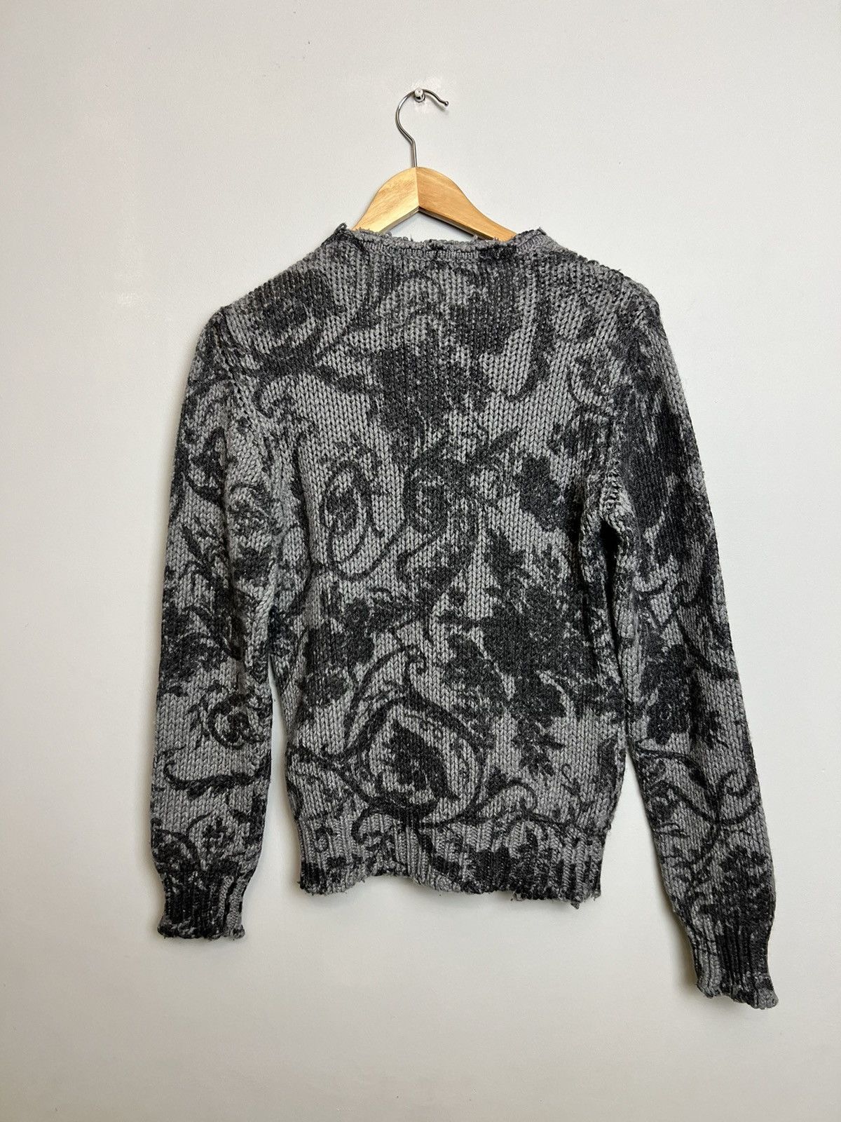 Dolce & Gabbana Dolce&Gabbana Archive AvantGarde Flower Knit Sweatshirt 44IT Size M / US 6-8 / IT 42-44 - 2 Thumbnail