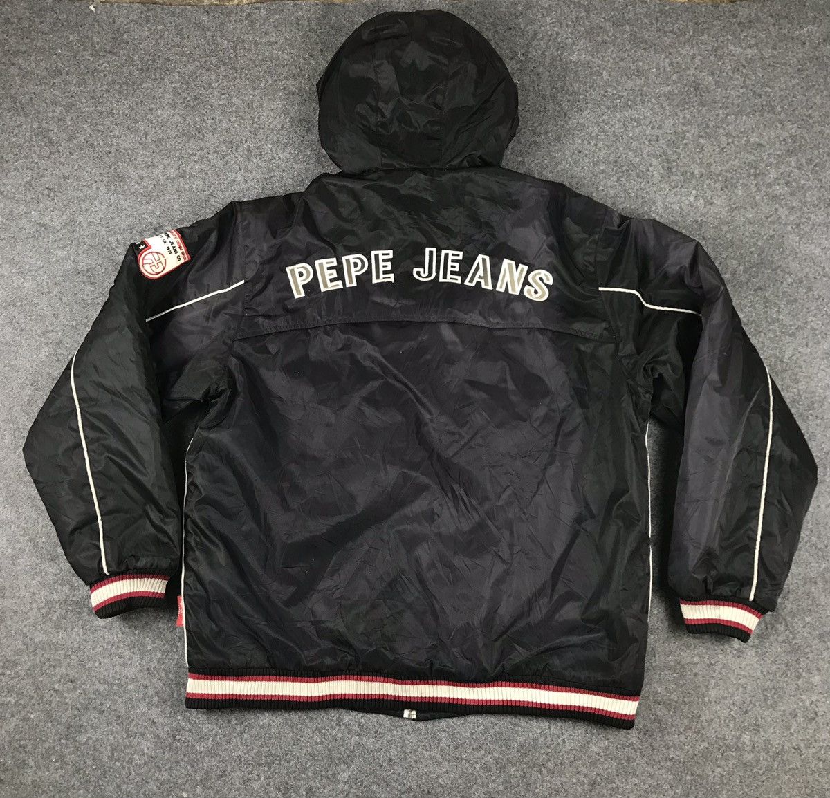 Japanese Brand × Pepe Jeans × Vintage Very rare Vintage 90's Pepe Jeans Streetwear Bomber jacket Size US XXL / EU 58 / 5 - 2 Thumbnail