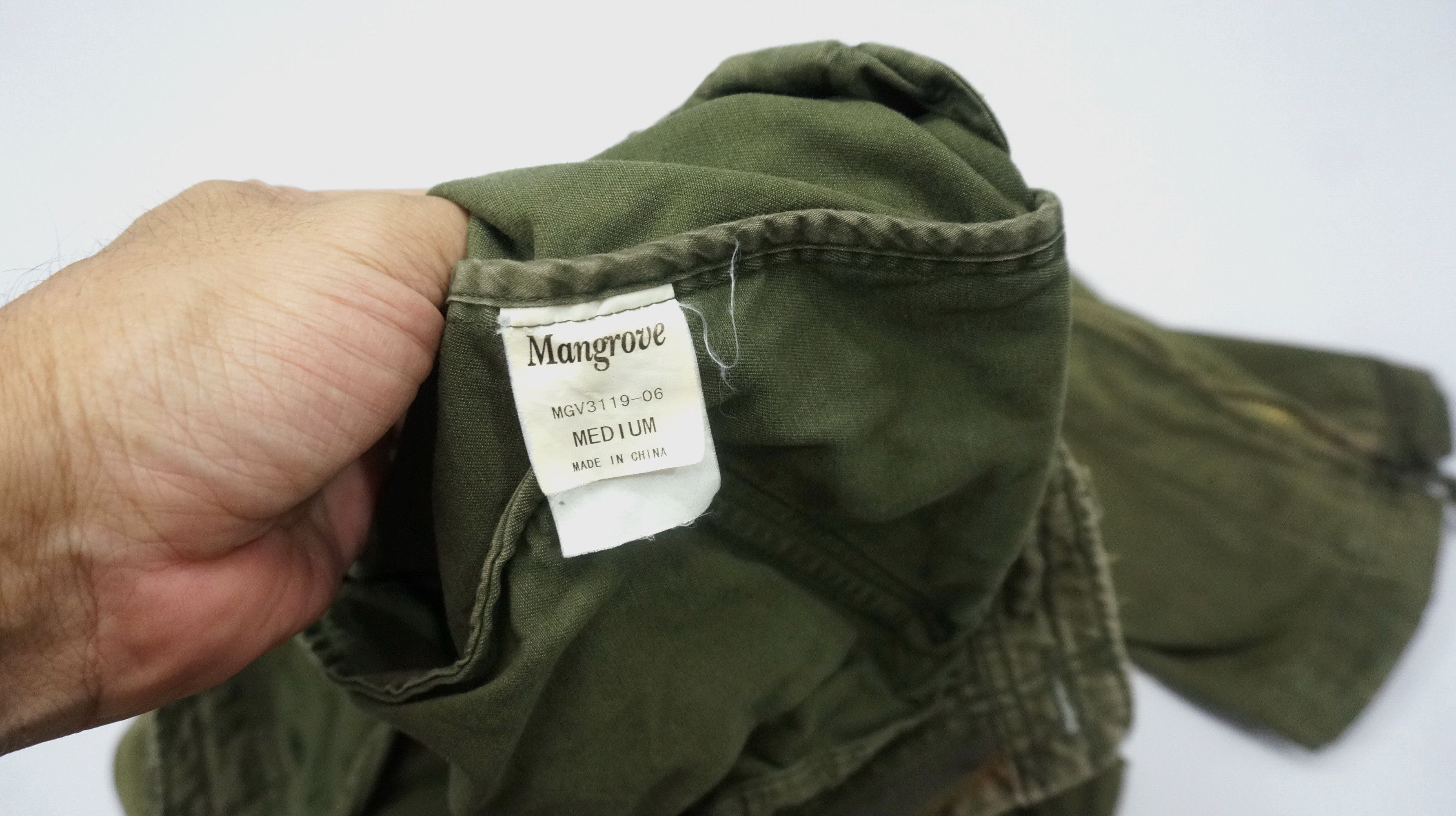 Japanese Brand VTG 🔥 MANGROVE Japan Distressed Tactical Bondage Cargo Pant Size US 31 - 19 Thumbnail