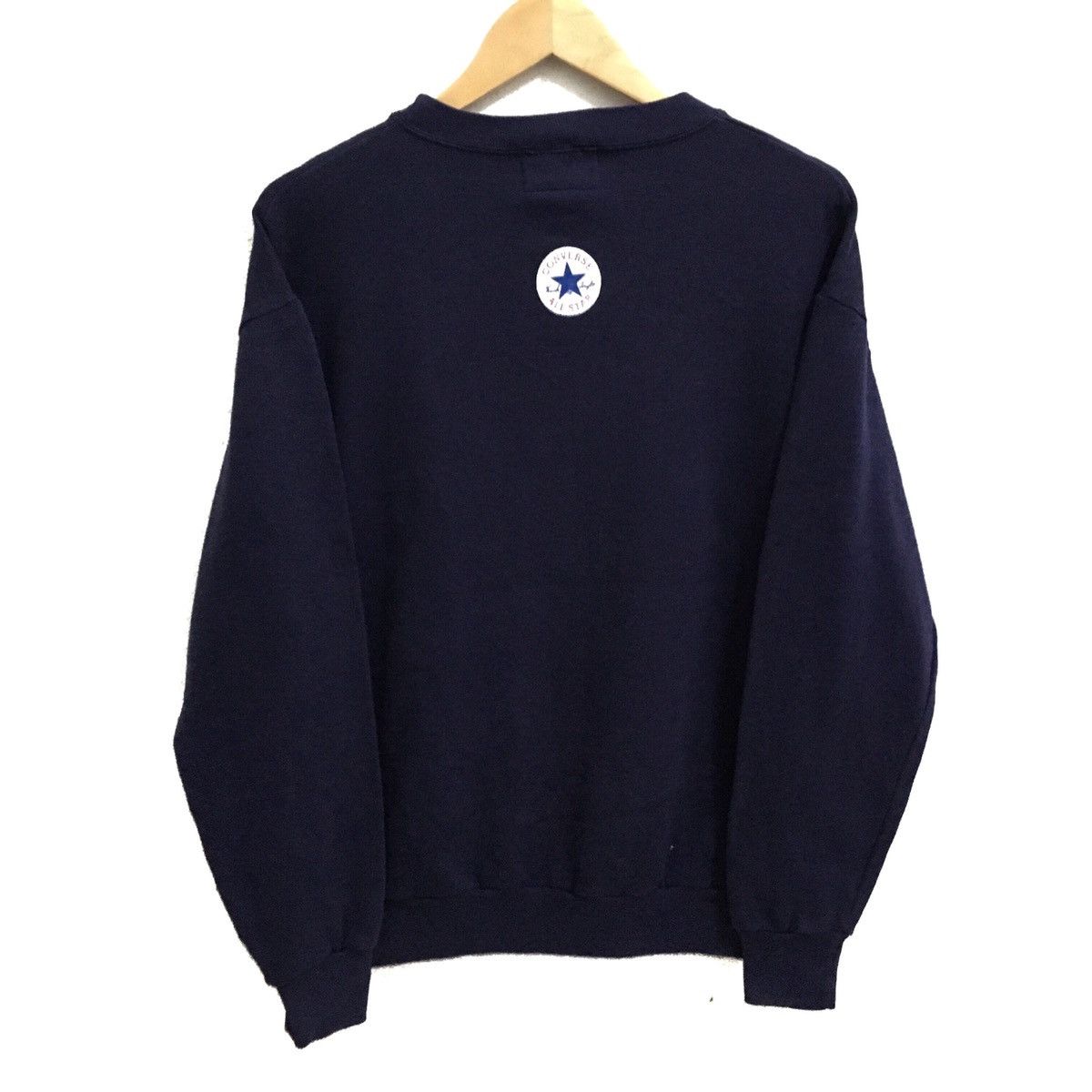 Converse × Vintage Vintage CONVERSE All Stars Big Logo Sweatshirt Pullover Size US M / EU 48-50 / 2 - 2 Thumbnail
