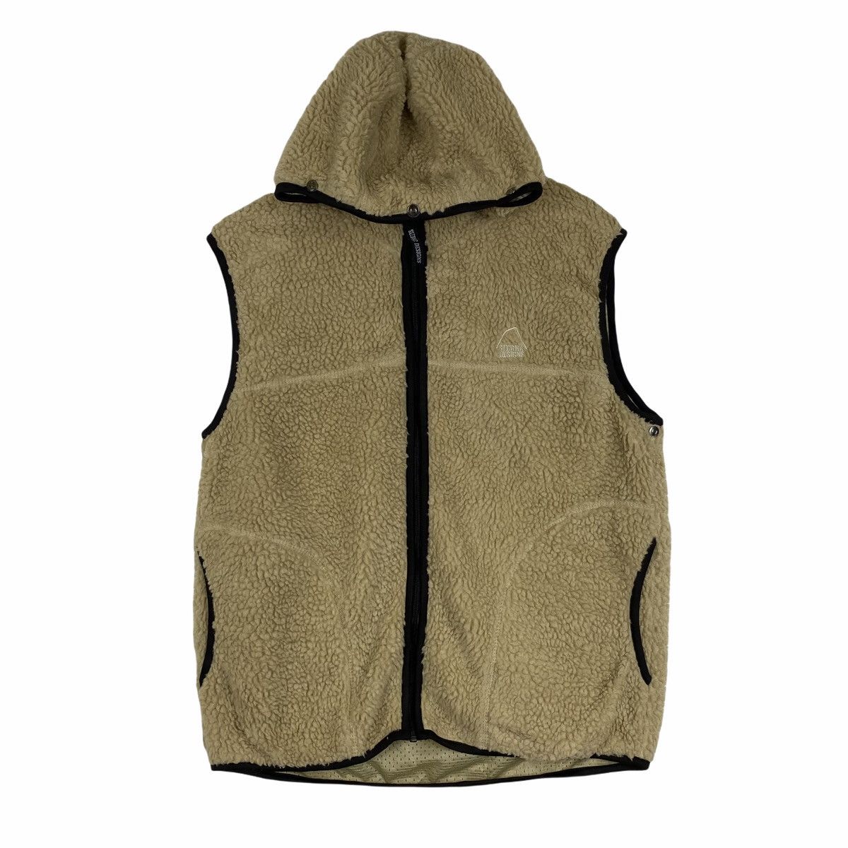 Sierra Designs × Vintage VINTAGE SIERRA DESIGNS FLEECE ZIPPER HOODIE VEST SLEEVELESS Size US M / EU 48-50 / 2 - 1 Thumbnail