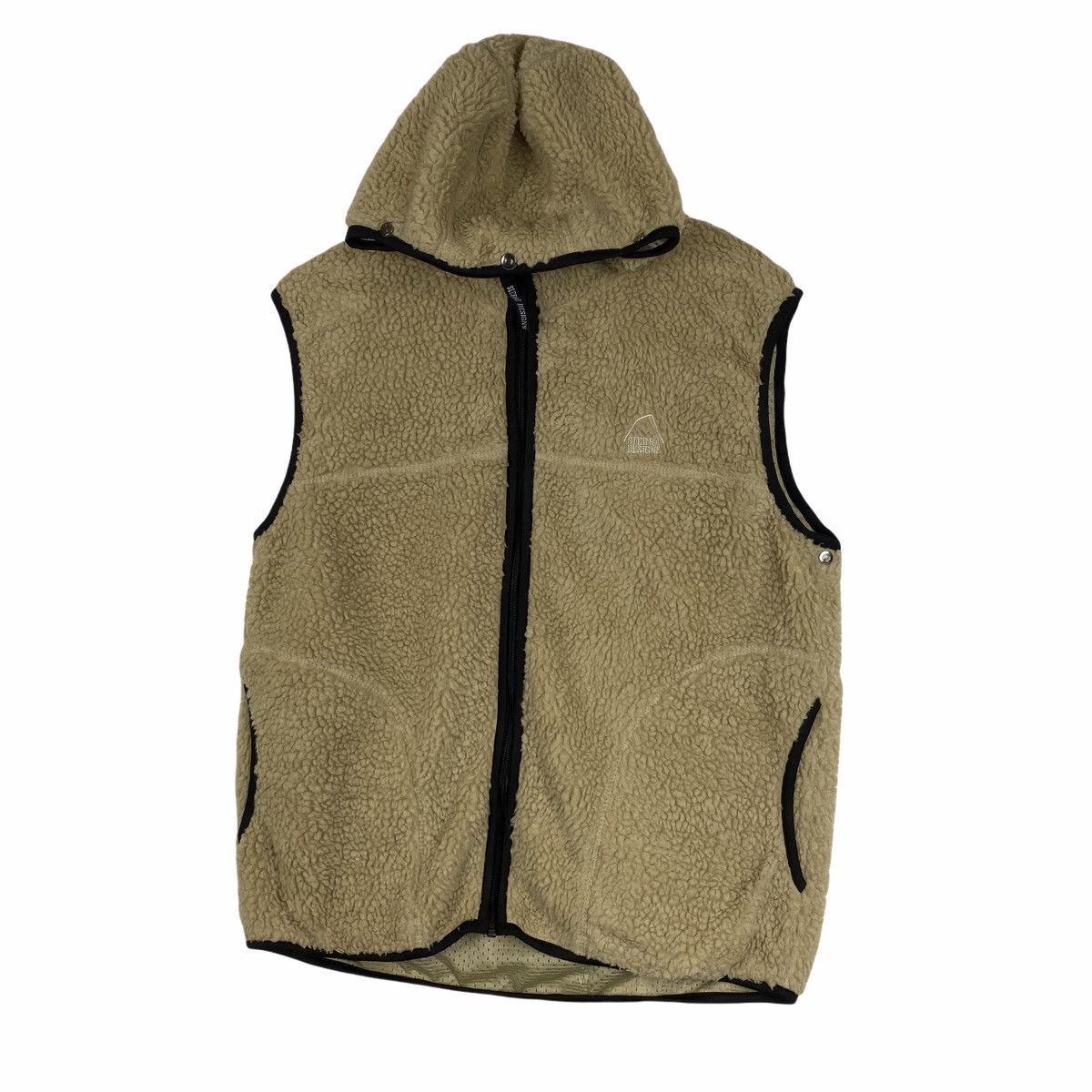 Sierra Designs × Vintage VINTAGE SIERRA DESIGNS FLEECE ZIPPER HOODIE VEST SLEEVELESS Size US M / EU 48-50 / 2 - 3 Thumbnail