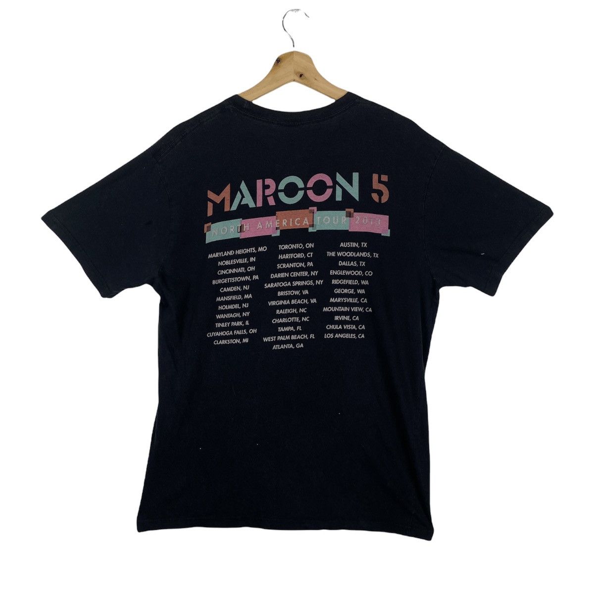Band Tees NEED GONE 🔥 Maroon 5 North America Tour Tee T Shirt Size US L / EU 52-54 / 3 - 5 Thumbnail