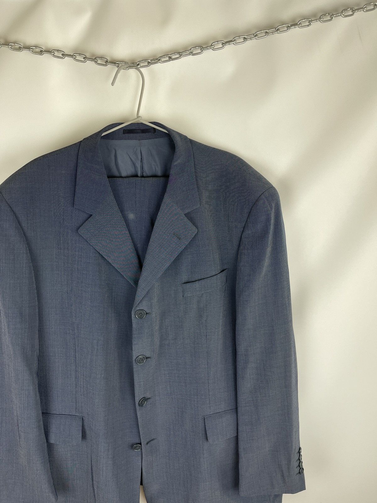 Vintage Yves Saint Laurent pour homme wool shimmer vntg 2 pcs suit Size 46R - 5 Thumbnail