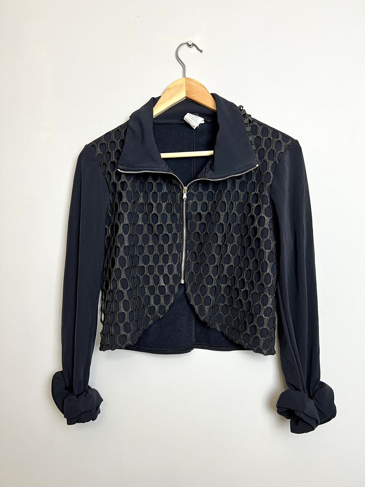 Japanese Brand Rare Avant Garde Pilar Des Partans Lampo Zip Sweatshirt Size S / US 4 / IT 40 - 1 Thumbnail