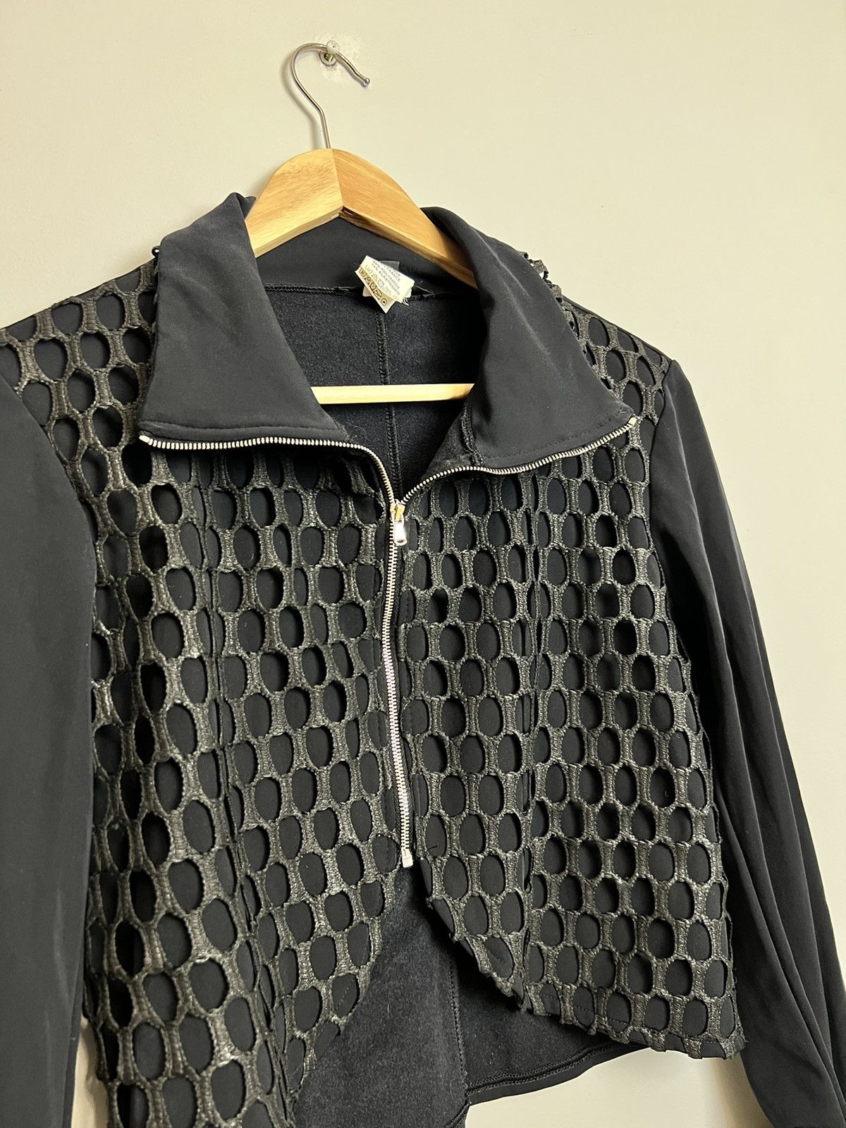 Japanese Brand Rare Avant Garde Pilar Des Partans Lampo Zip Sweatshirt Size S / US 4 / IT 40 - 3 Thumbnail
