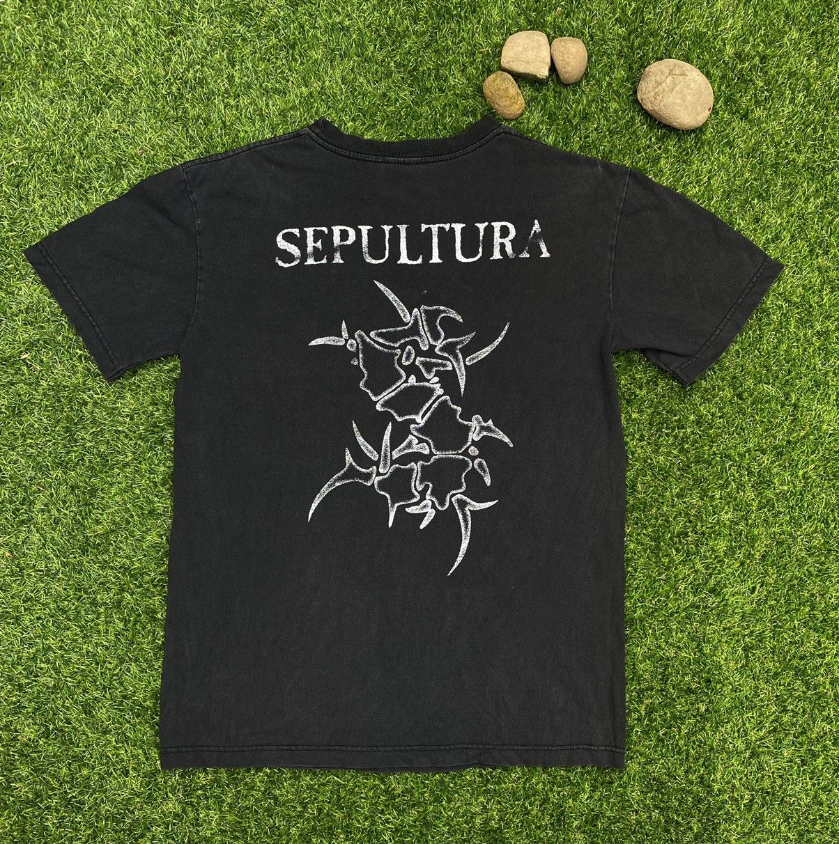 Band Tees Vintage Sepultura Punk Rock Band Heavy Metal Tees T Shirts Size US M / EU 48-50 / 2 - 5 Thumbnail