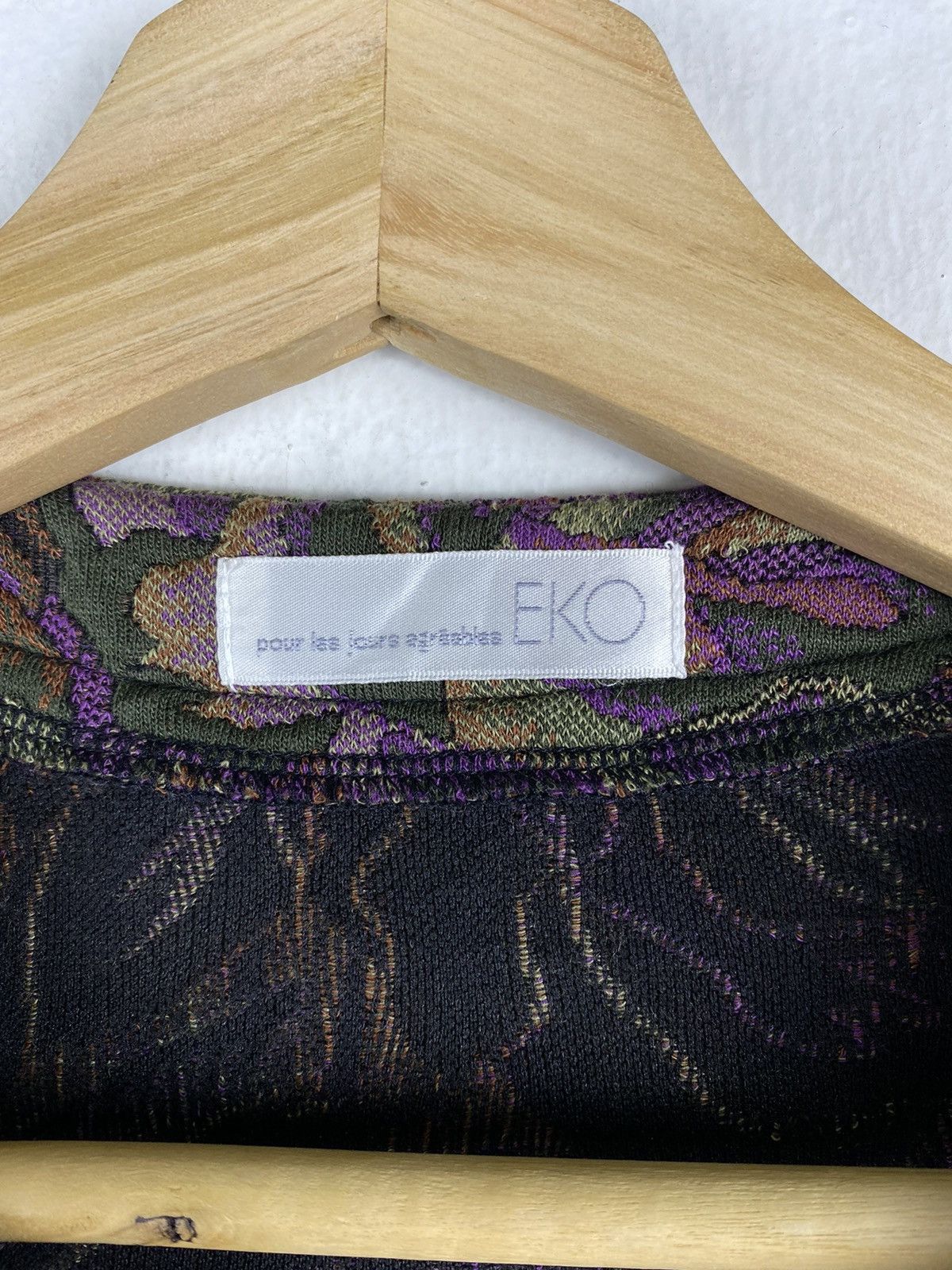 Japanese Brand OFFER 🔥 Vintage Printed Flowers Knit Cardigan Jacket Size US M / EU 48-50 / 2 - 5 Thumbnail