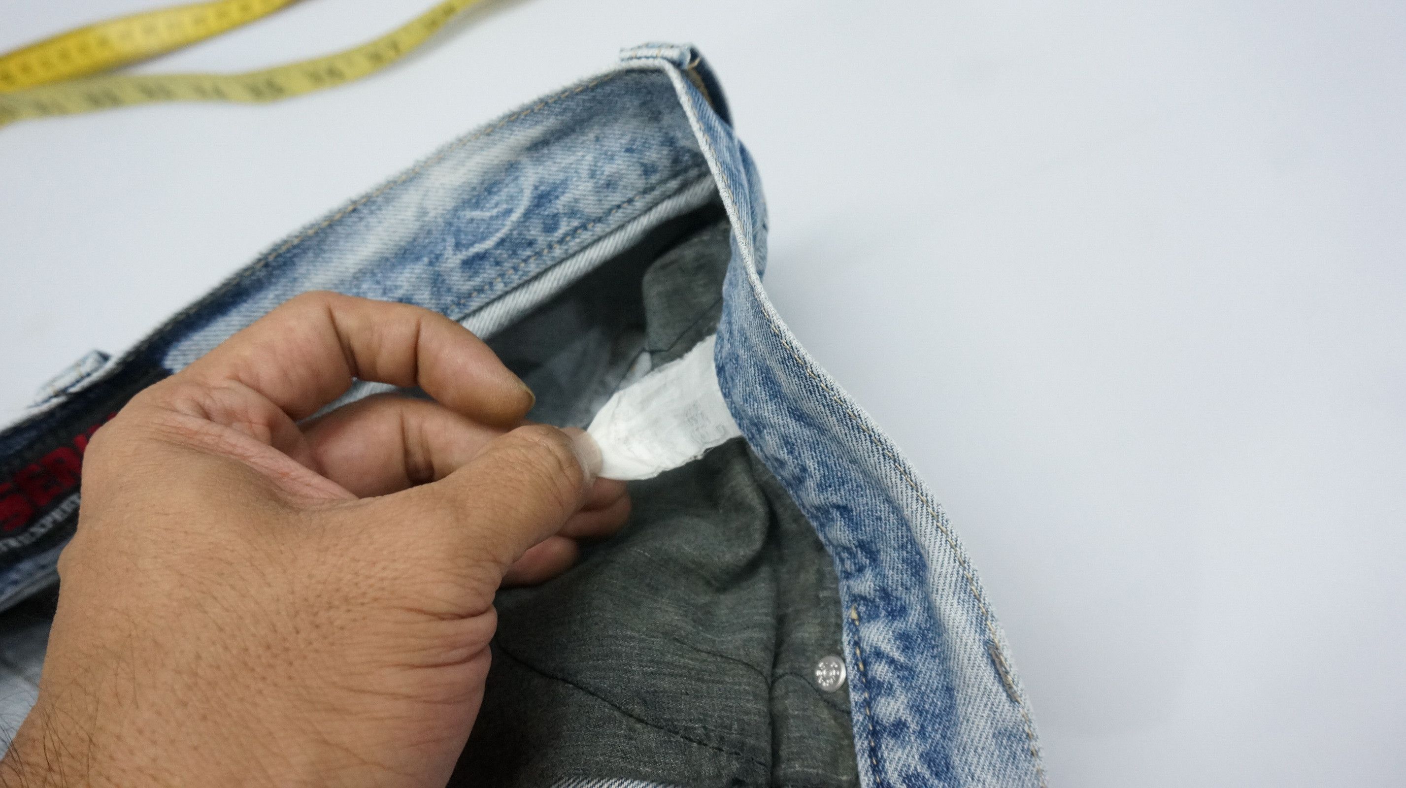 Japanese Brand 🔥 JACK SERIKA Vintage Wings Printed Flared Jeans Size US 30 / EU 46 - 14 Thumbnail