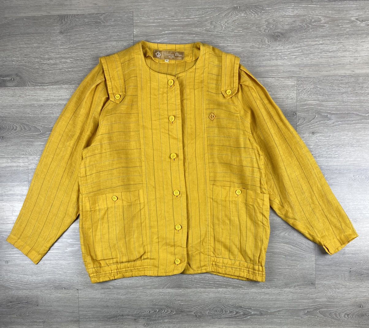 Christian Dior Monsieur Vintage Christian Dior Sports Shirts Button Up Cardigan Size M / US 6-8 / IT 42-44 - 1 Thumbnail