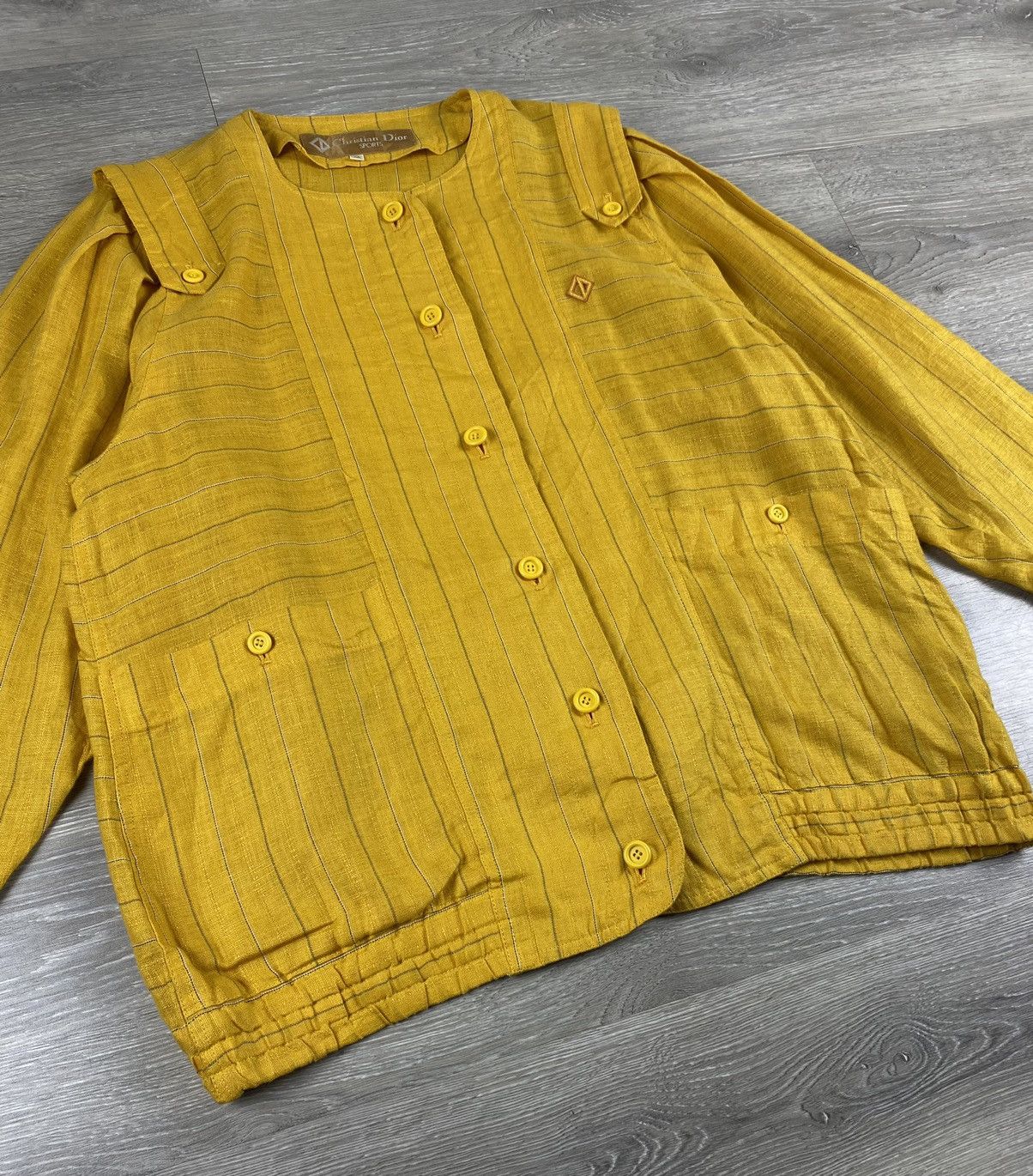 Christian Dior Monsieur Vintage Christian Dior Sports Shirts Button Up Cardigan Size M / US 6-8 / IT 42-44 - 2 Thumbnail