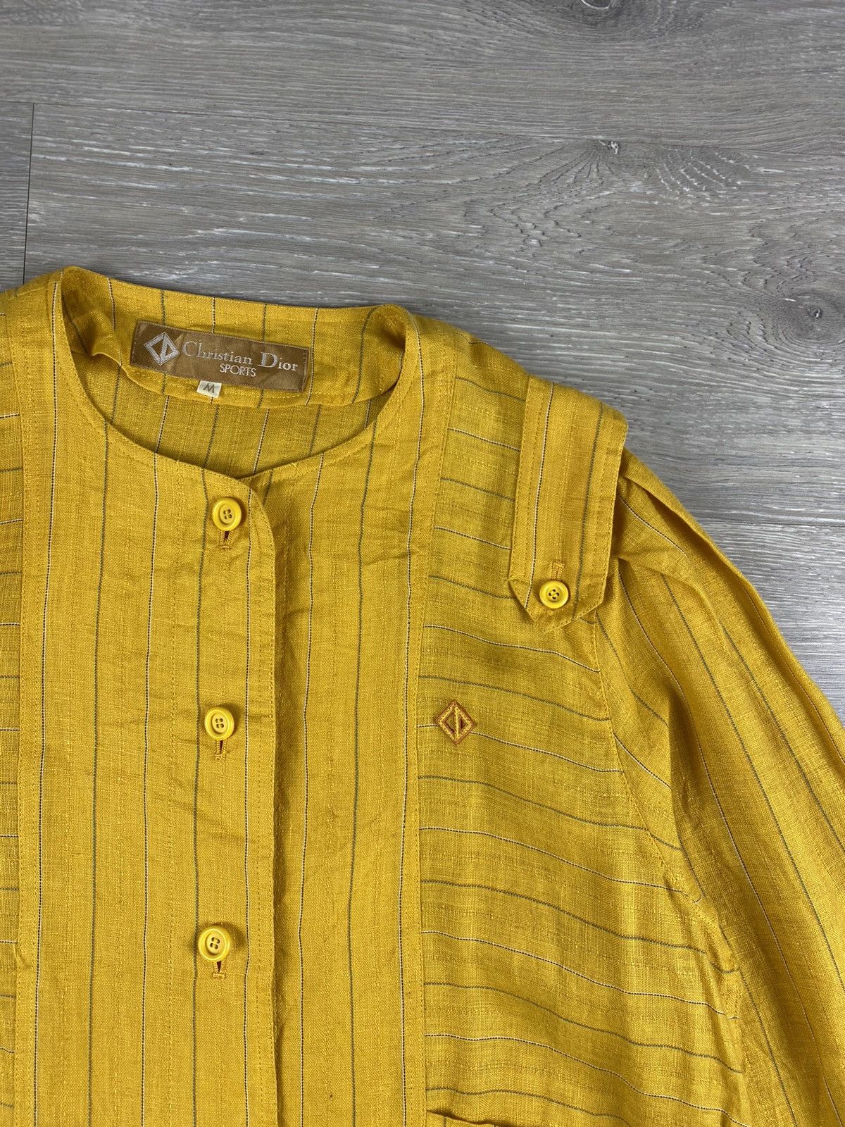 Christian Dior Monsieur Vintage Christian Dior Sports Shirts Button Up Cardigan Size M / US 6-8 / IT 42-44 - 4 Thumbnail