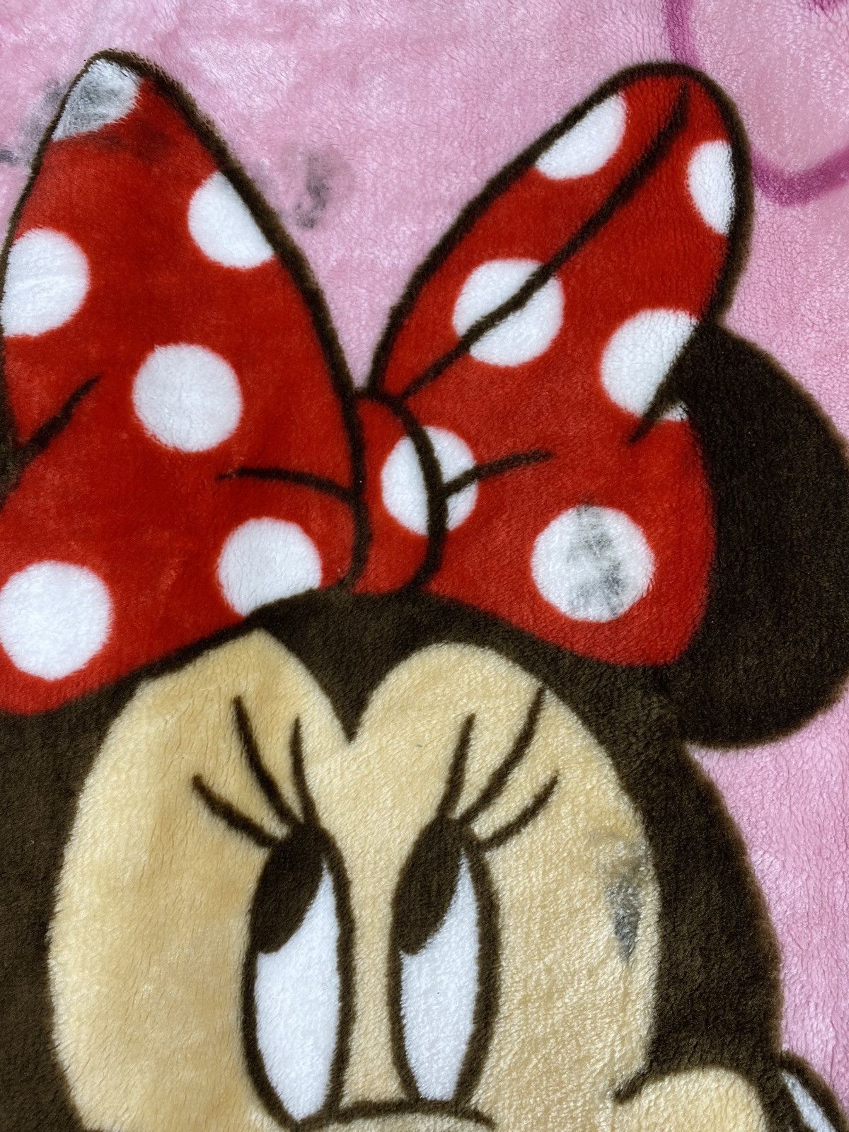 Disney OFFER 🔥 Minnie Mouse Fleece Sherpa Zip Up Vest Size US M / EU 48-50 / 2 - 4 Thumbnail