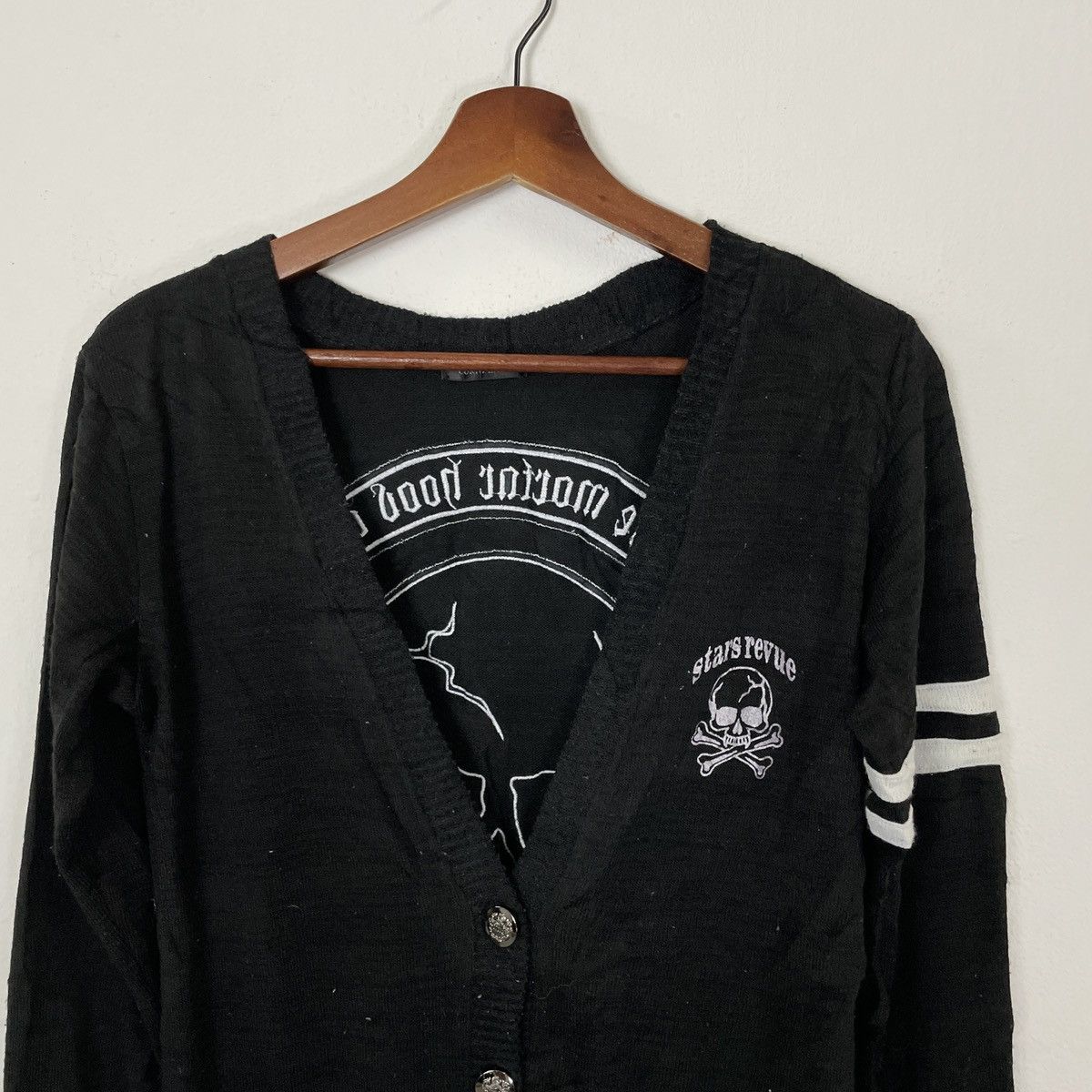 Other PICK‼️Vintage Cornflake Spellout Skulls Cardingan Size US XS / EU 42 / 0 - 10 Thumbnail