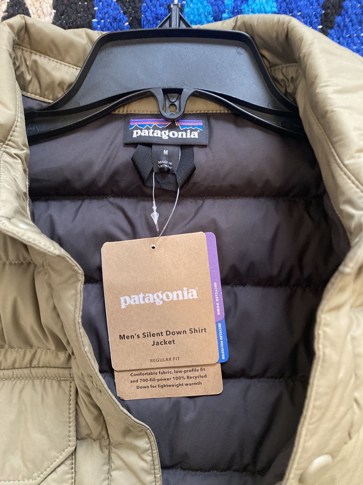 Patagonia Patagonia silent down shirt jacket-medium Size US M / EU 48-50 / 2 - 3 Thumbnail