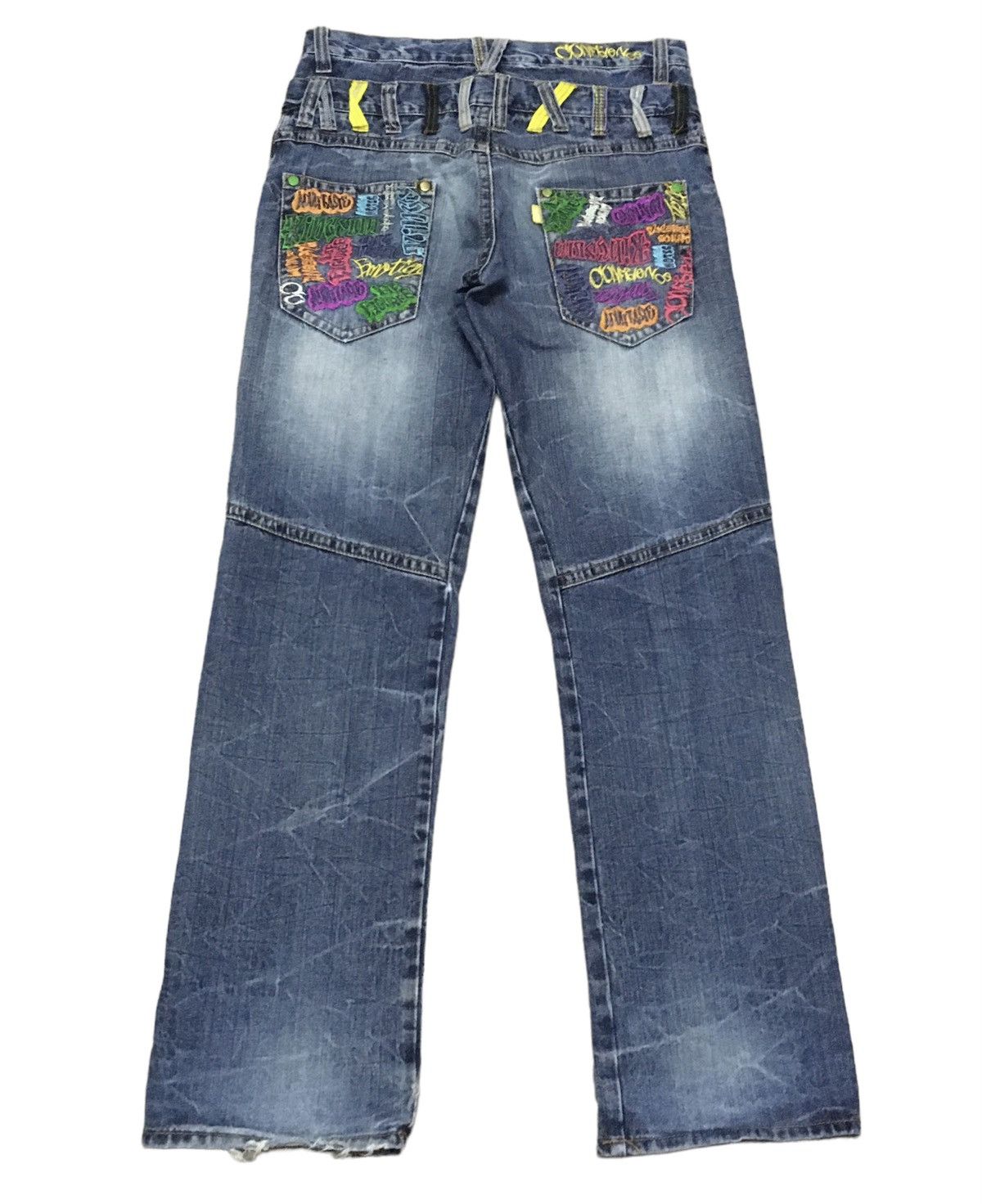 Designer × Japanese Brand × Vintage Vintage Japanese Brand Sorridere Double Waist Jeans 2000s Size US 32 / EU 48 - 2 Thumbnail