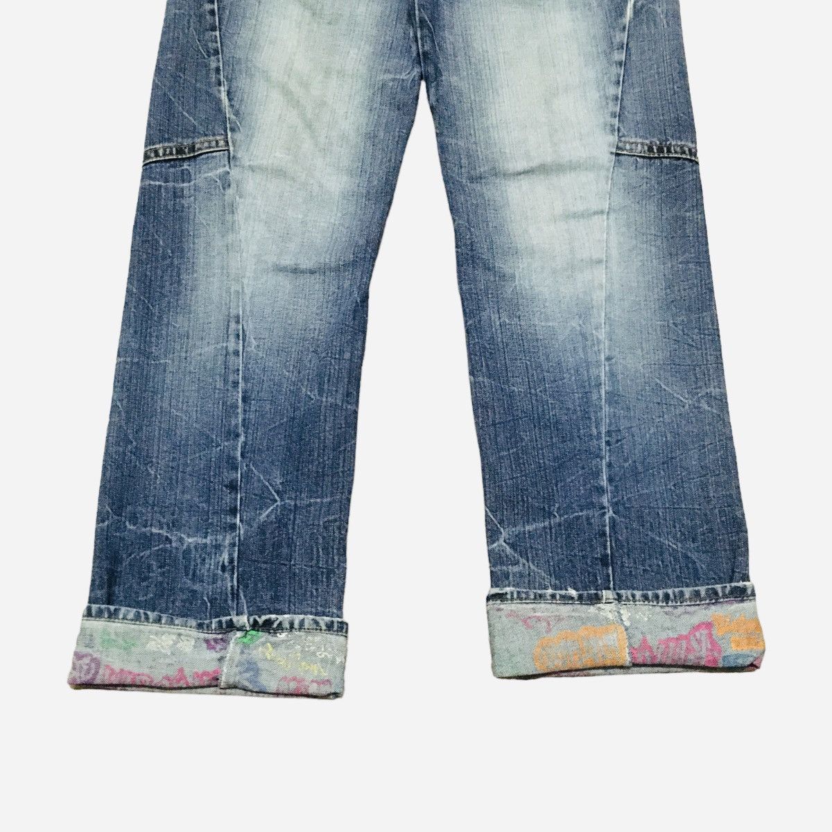 Designer × Japanese Brand × Vintage Vintage Japanese Brand Sorridere Double Waist Jeans 2000s Size US 32 / EU 48 - 6 Thumbnail