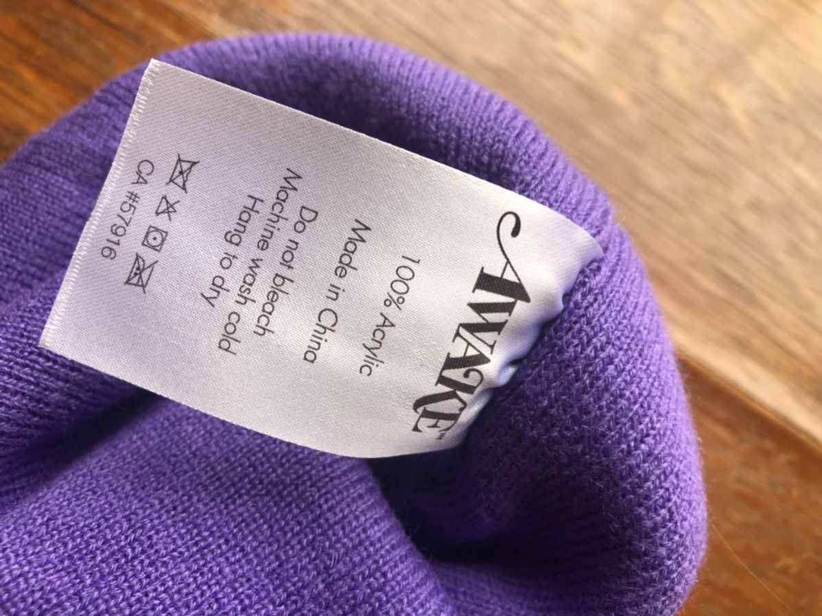 Awake NY Awake NY Old English Script beanie hat Size ONE SIZE - 3 Thumbnail