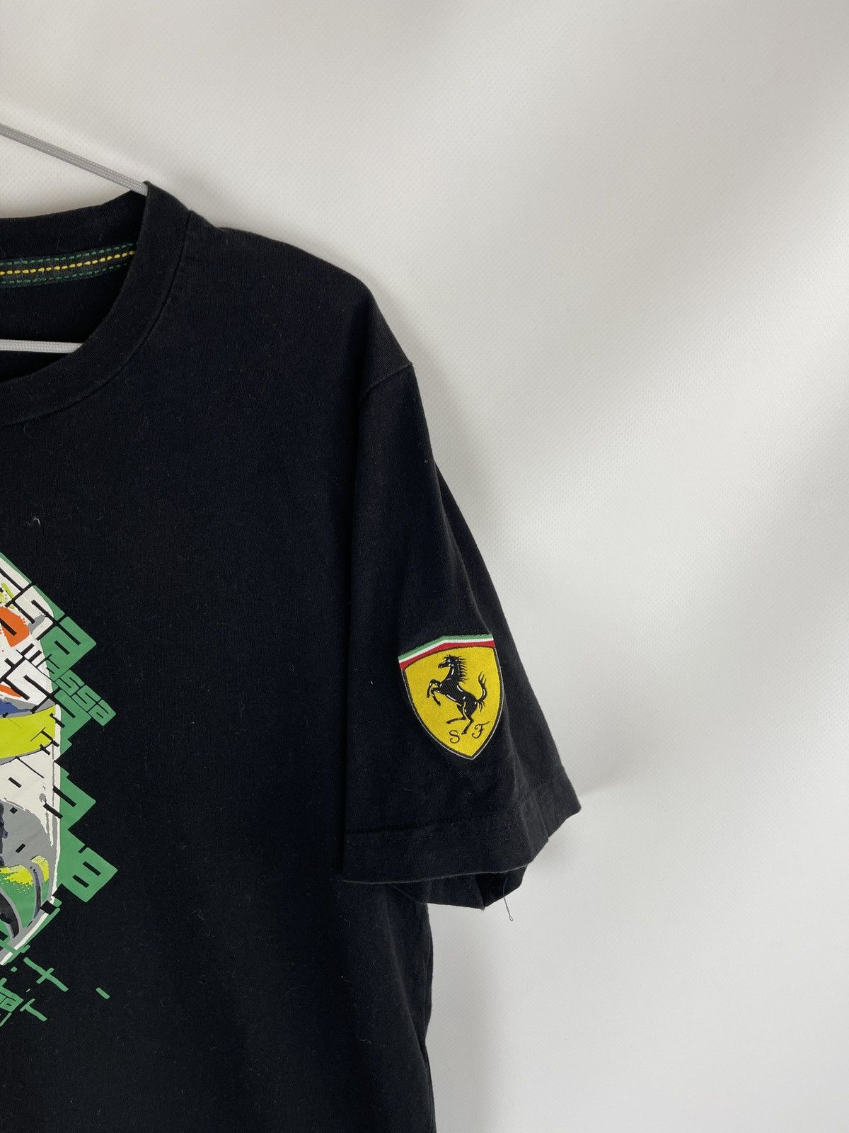 Ferrari Puma Ferrari Felipe Massa big logo tee shirt vintage Size US L / EU 52-54 / 3 - 4 Thumbnail