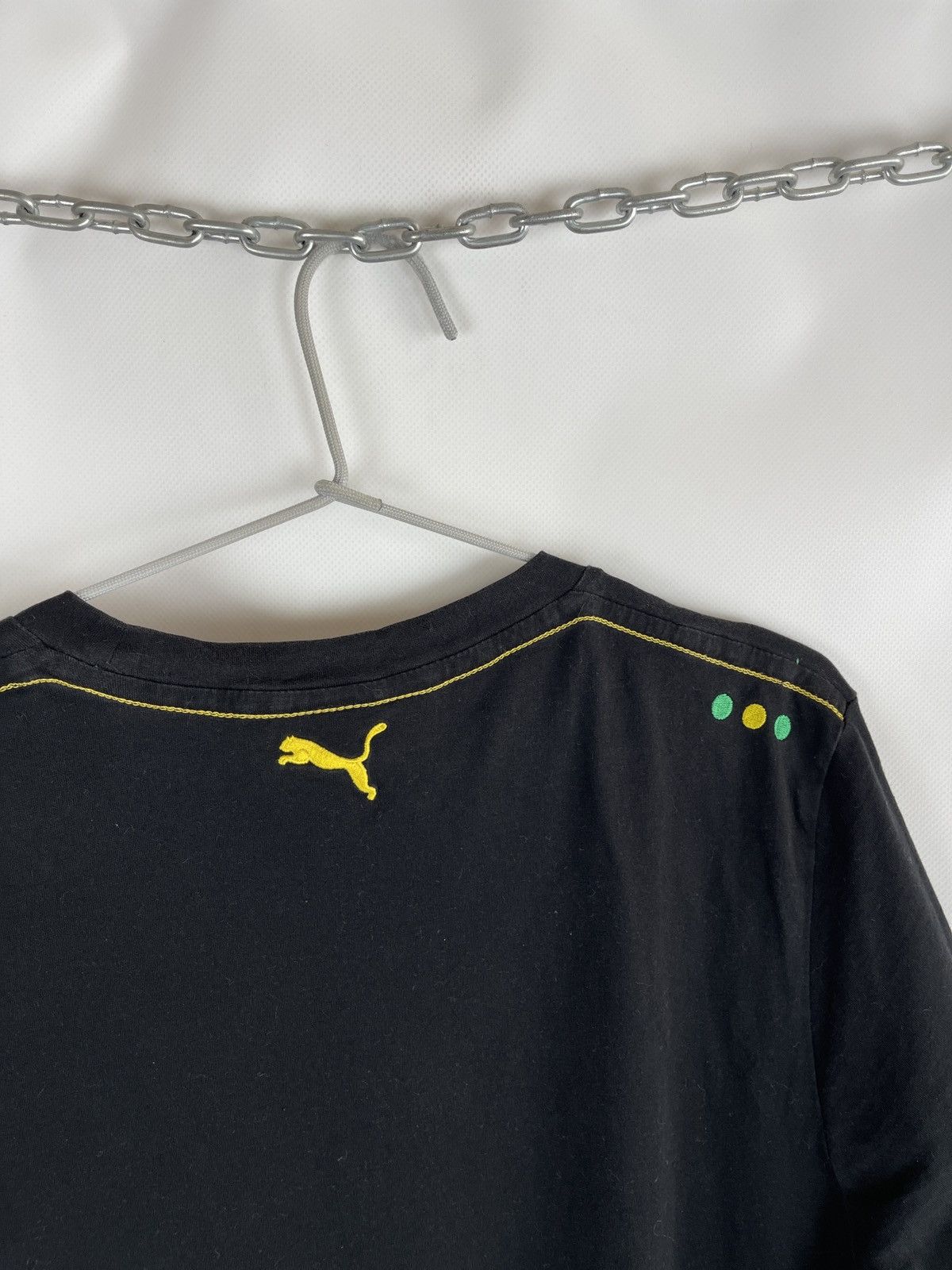 Ferrari Puma Ferrari Felipe Massa big logo tee shirt vintage Size US L / EU 52-54 / 3 - 10 Thumbnail