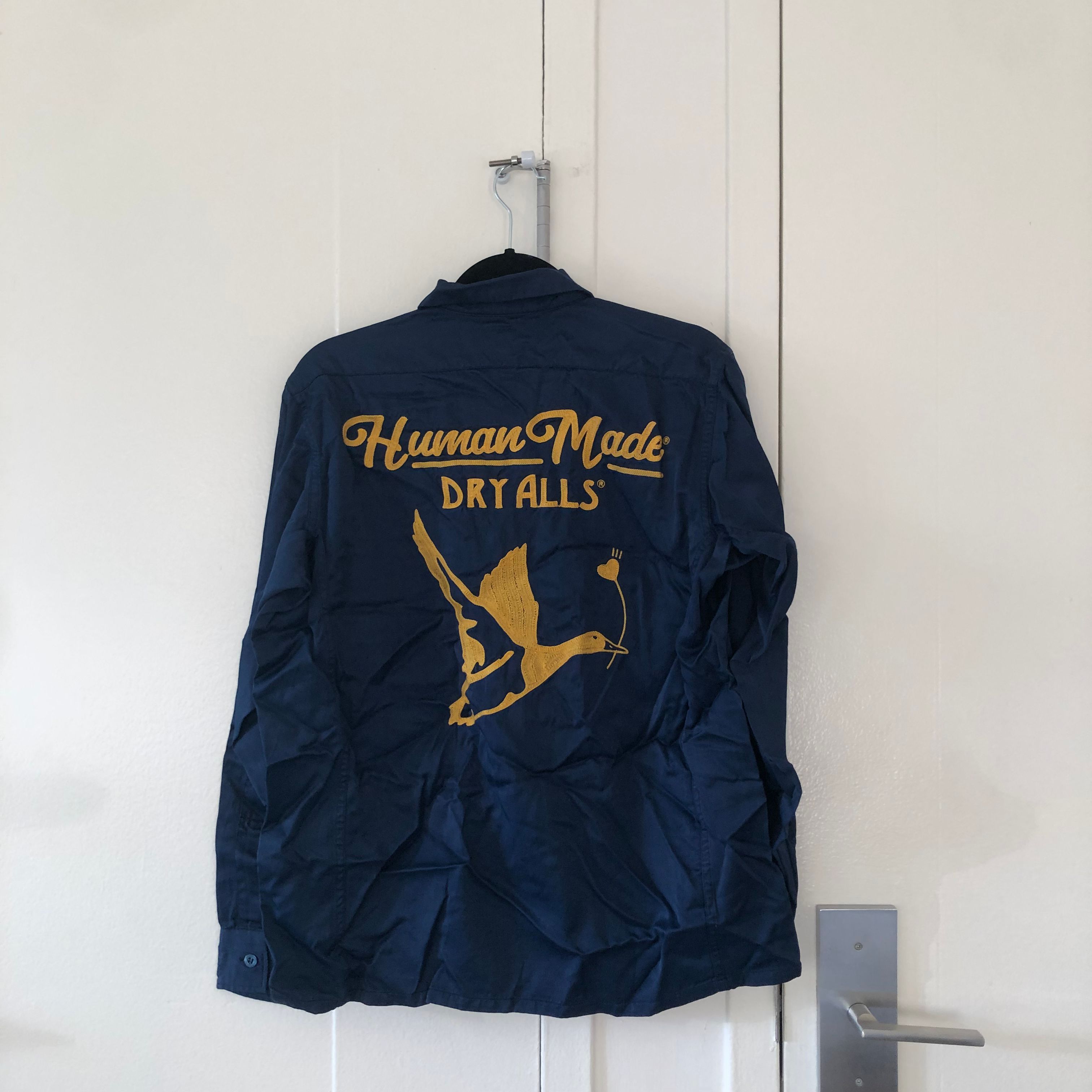 Pre-owned Human Made Jacket In Navy