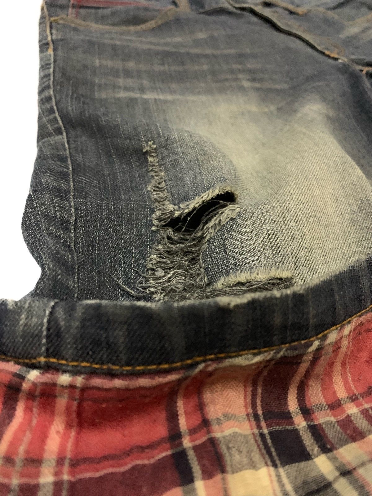 Issey Miyake × Japanese Brand × Tete Homme Tete Homme short Denim Size US 30 / EU 46 - 4 Thumbnail