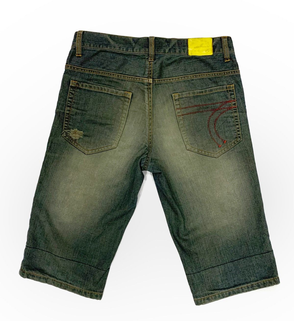 Issey Miyake × Japanese Brand × Tete Homme Tete Homme short Denim Size US 30 / EU 46 - 2 Thumbnail