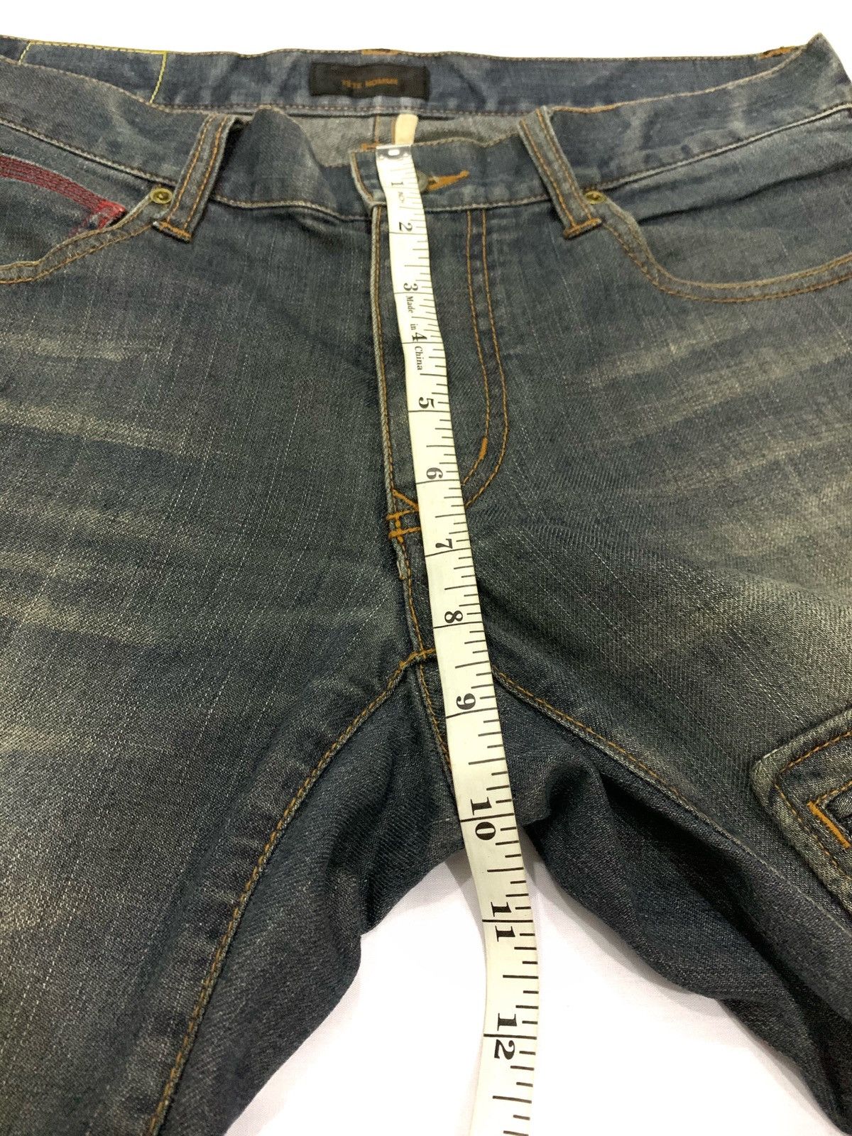 Issey Miyake × Japanese Brand × Tete Homme Tete Homme short Denim Size US 30 / EU 46 - 11 Thumbnail