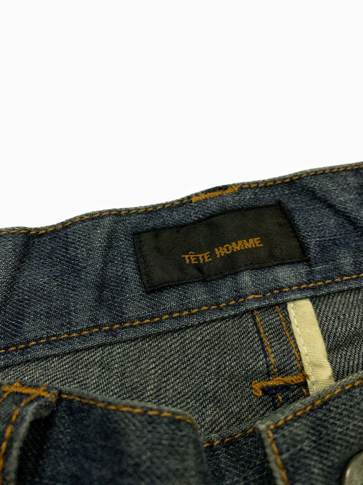 Issey Miyake × Japanese Brand × Tete Homme Tete Homme short Denim Size US 30 / EU 46 - 5 Thumbnail