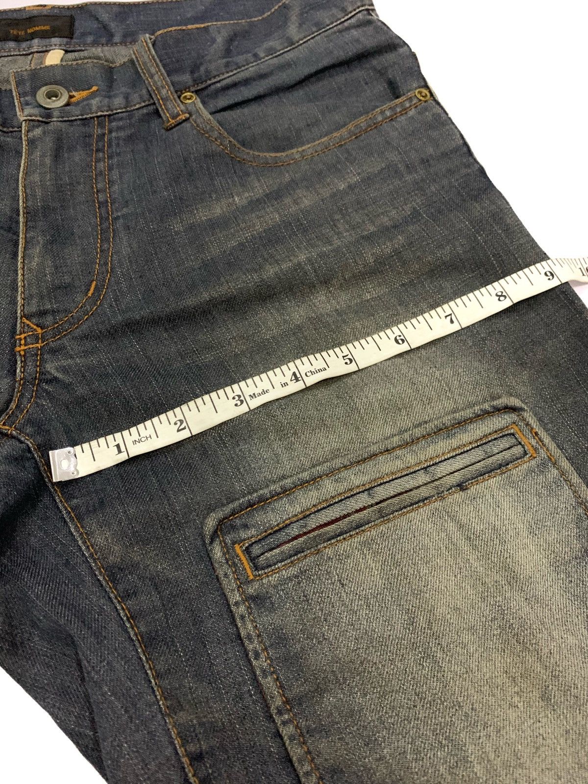 Issey Miyake × Japanese Brand × Tete Homme Tete Homme short Denim Size US 30 / EU 46 - 10 Thumbnail