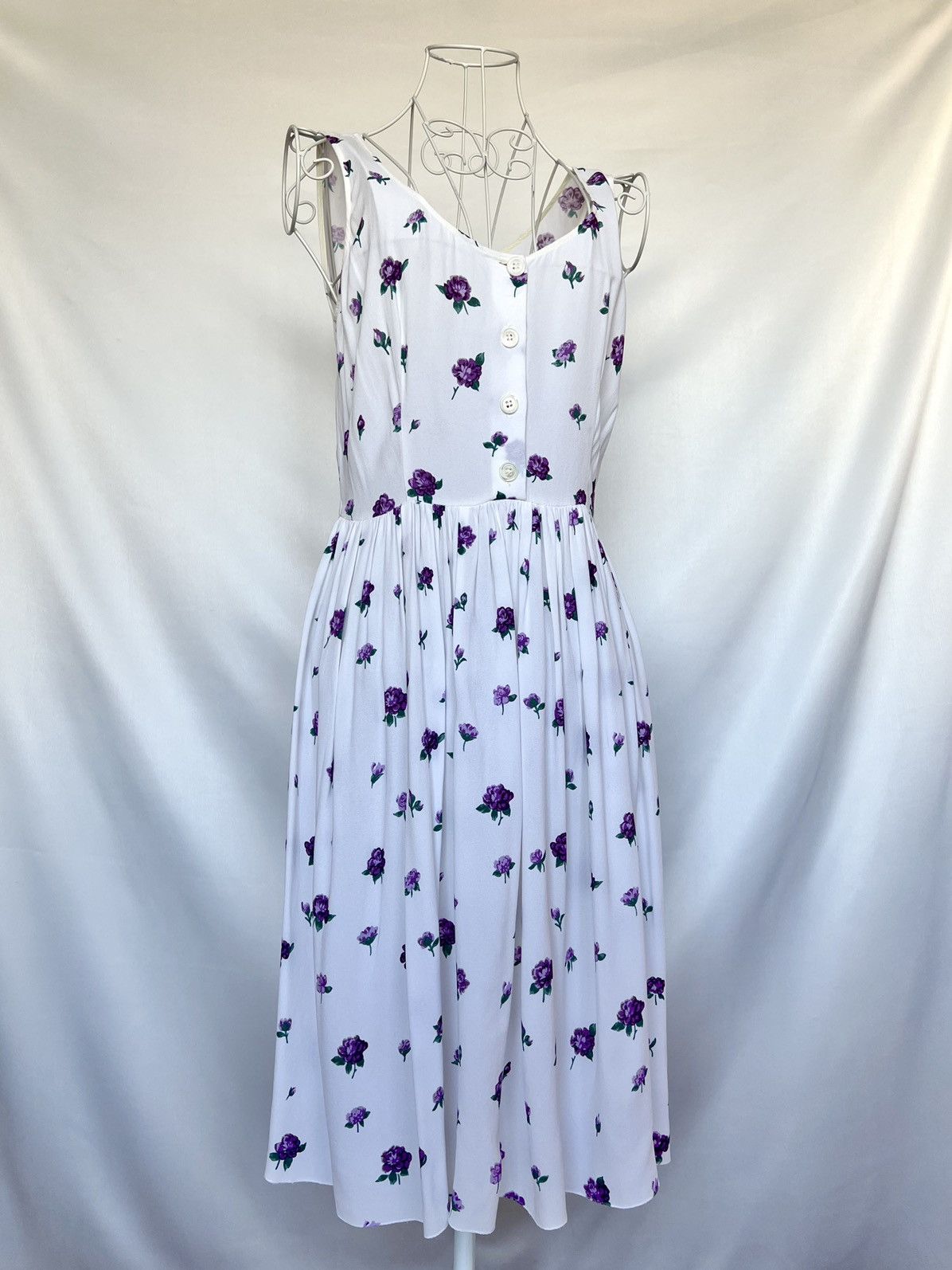 Prada prada floral vintage dress Size XS / US 0-2 / IT 36-38 - 2 Thumbnail