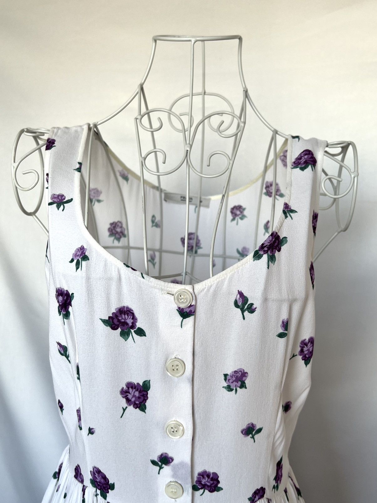 Prada prada floral vintage dress Size XS / US 0-2 / IT 36-38 - 5 Thumbnail