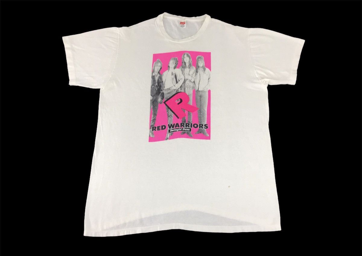 Band Tees × Japanese Brand × Vintage Vintage The Red Warrior Swingin Daze Japanese Pop Band Tee Size US L / EU 52-54 / 3 - 1 Thumbnail
